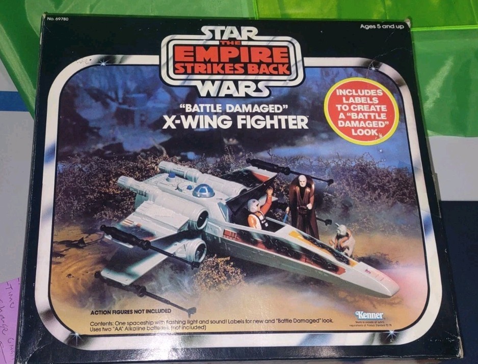 X-Wing Fighter (Battle Damaged) sold