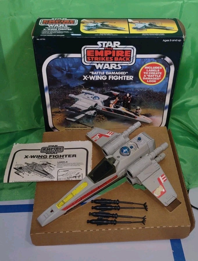 X-Wing Fighter (Battle Damaged) sold
