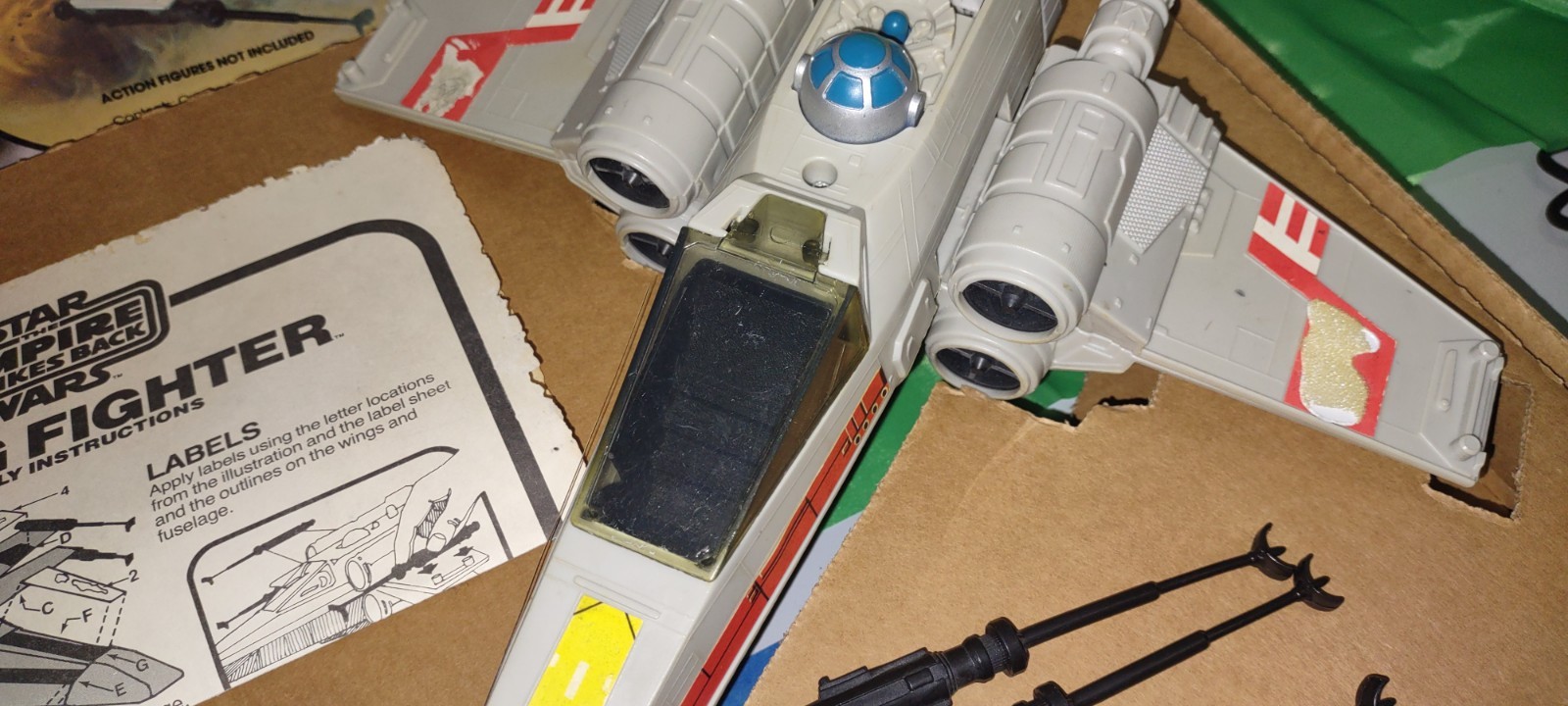 X-Wing Fighter (Battle Damaged) sold