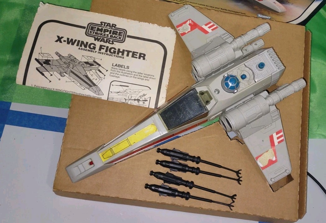 X-Wing Fighter (Battle Damaged) sold