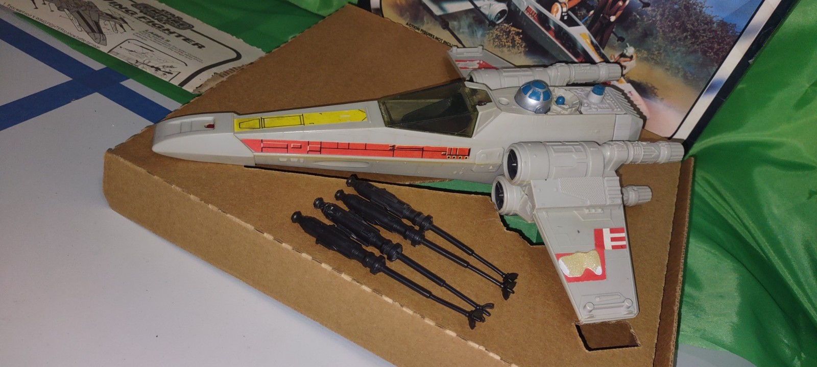 X-Wing Fighter (Battle Damaged) sold