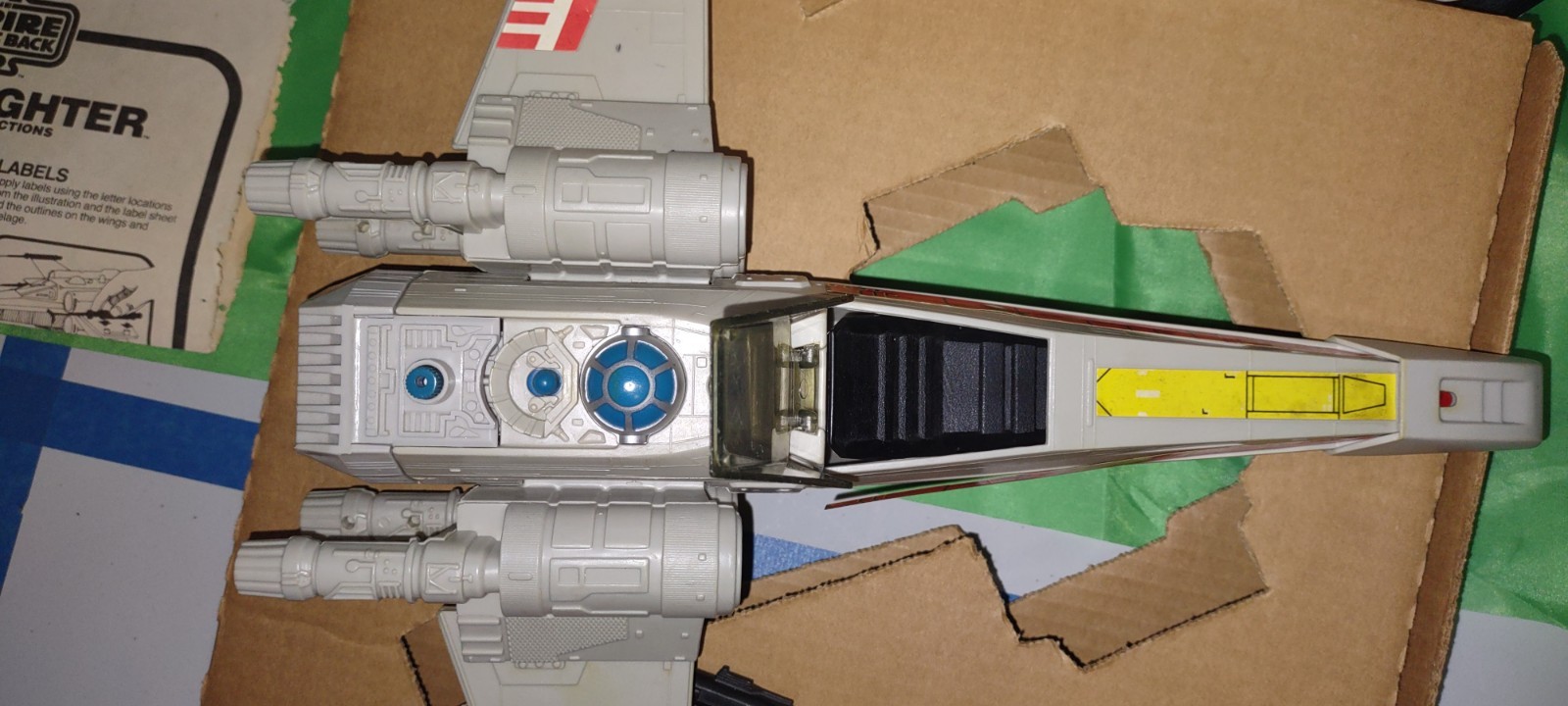 X-Wing Fighter (Battle Damaged) sold