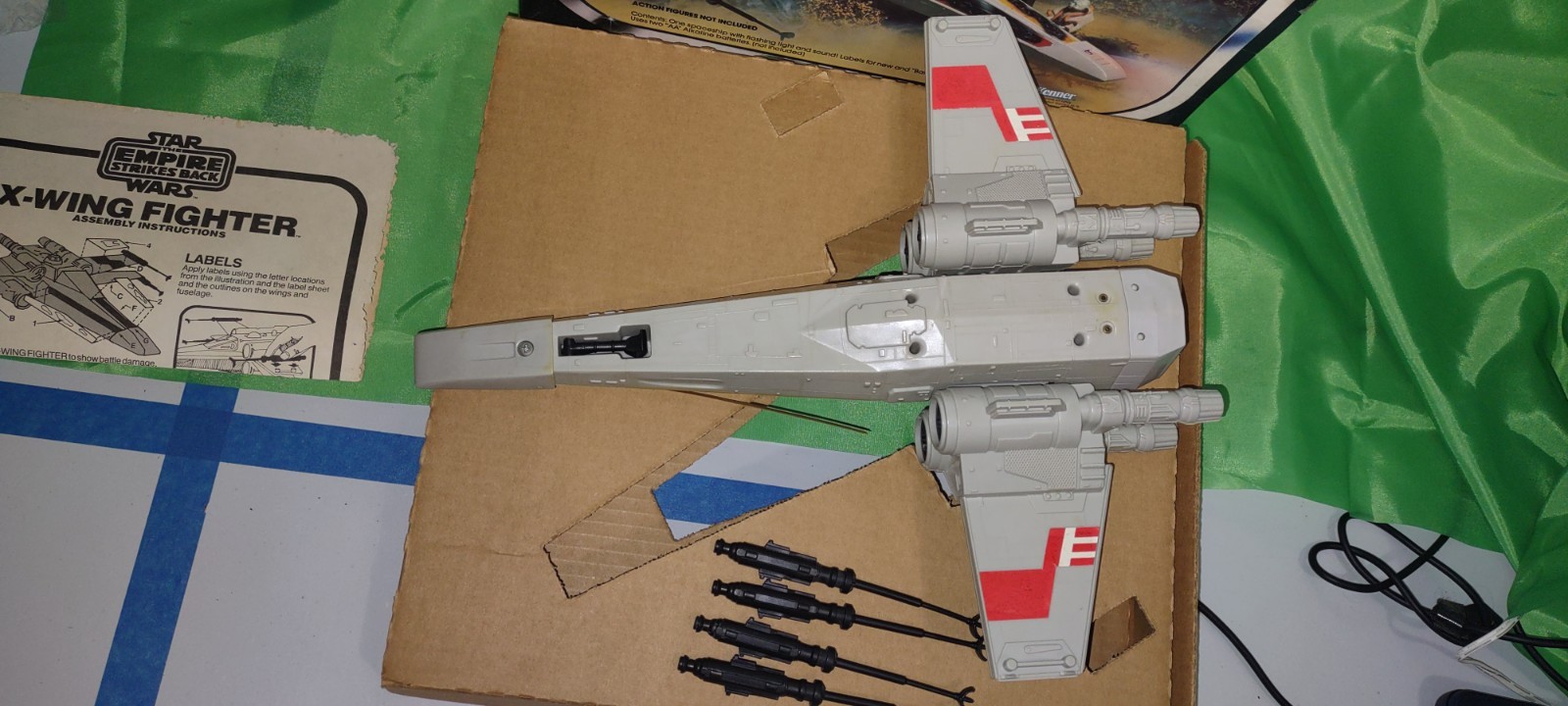 X-Wing Fighter (Battle Damaged) sold