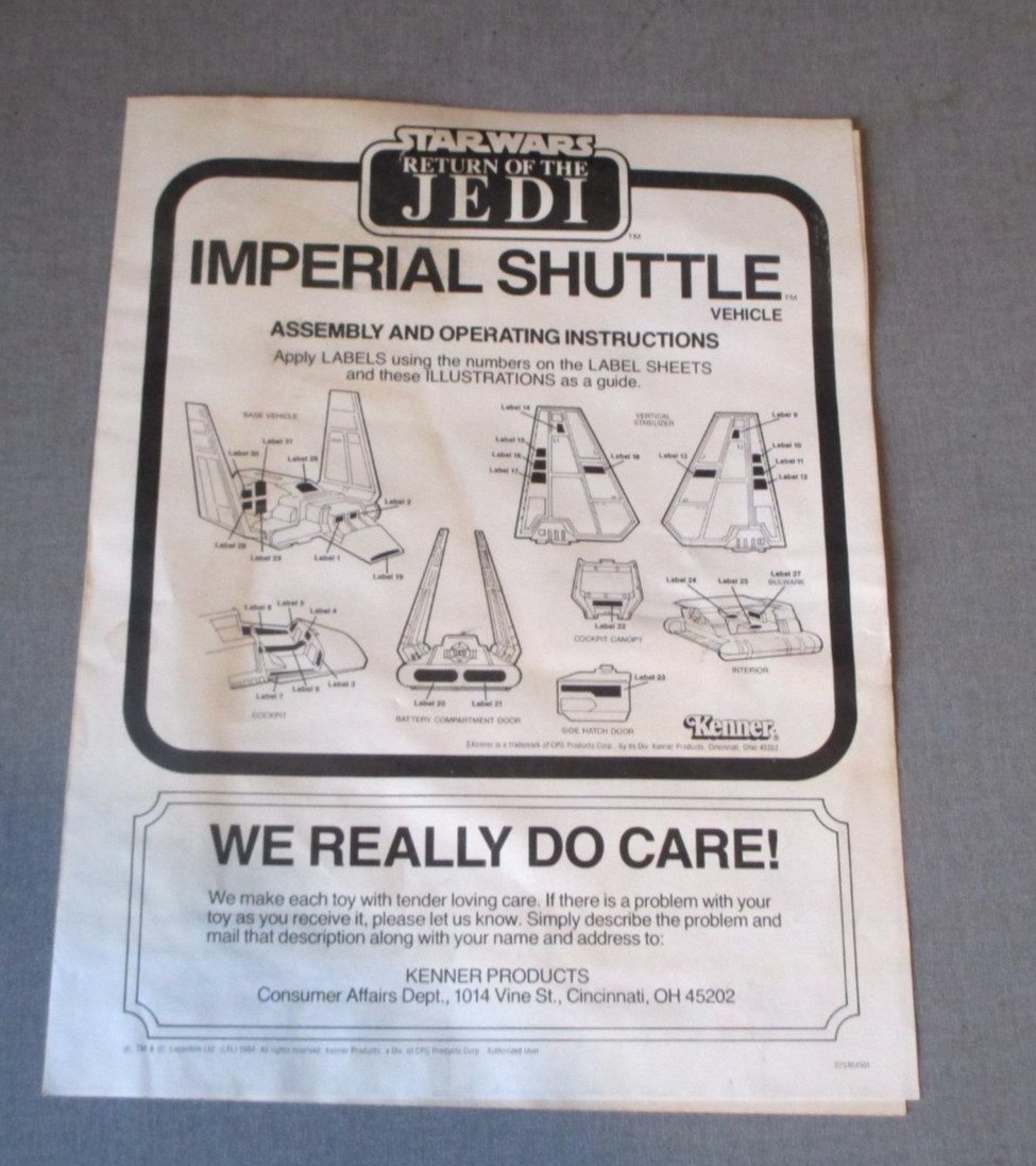 Imperial Shuttle sold