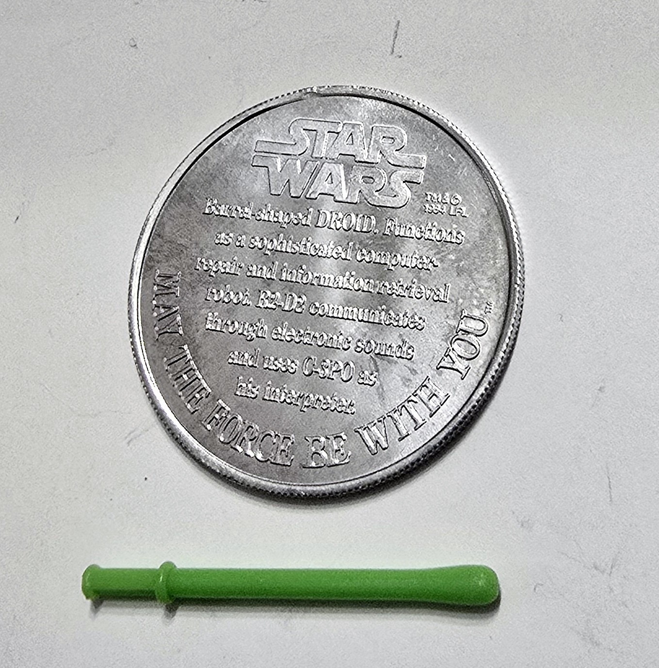 R2-D2 (Artoo-Detoo) with pop-up Lightsaber sold