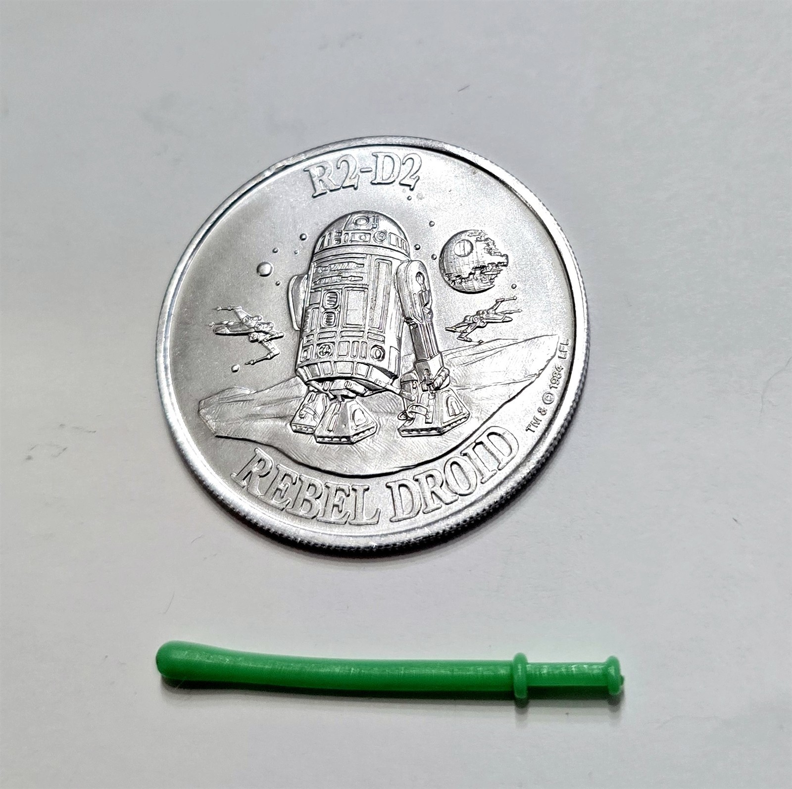 R2-D2 (Artoo-Detoo) with pop-up Lightsaber sold