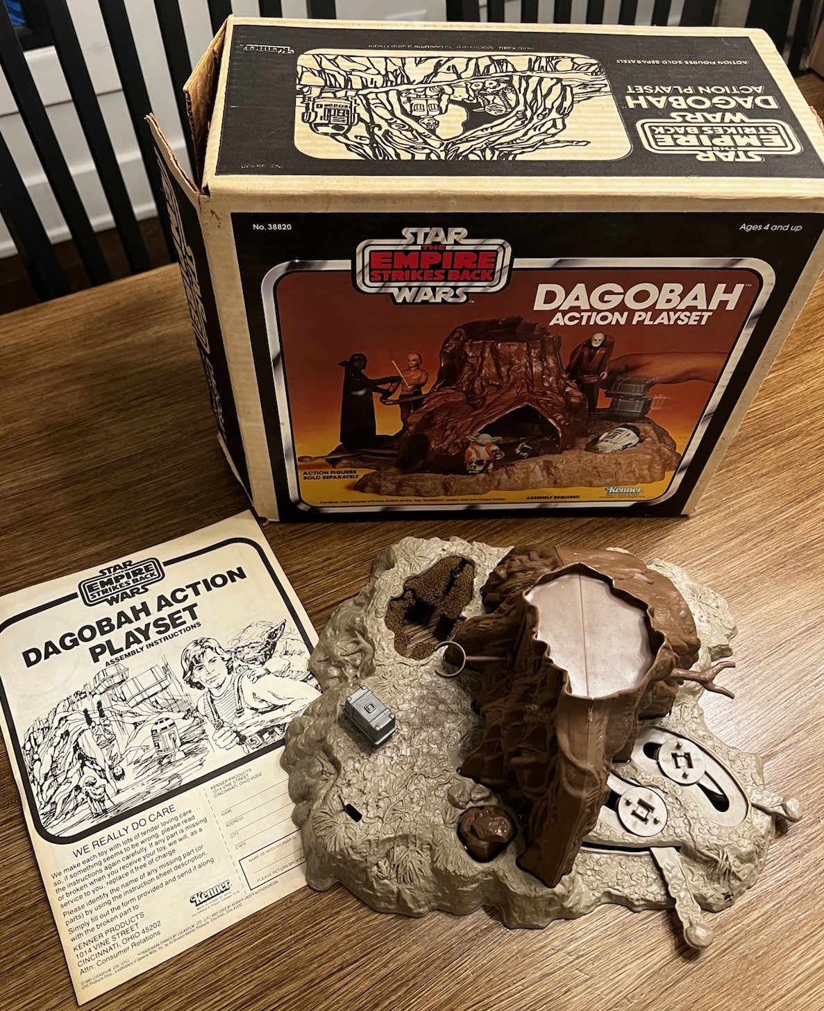Dagobah Action Playset sold
