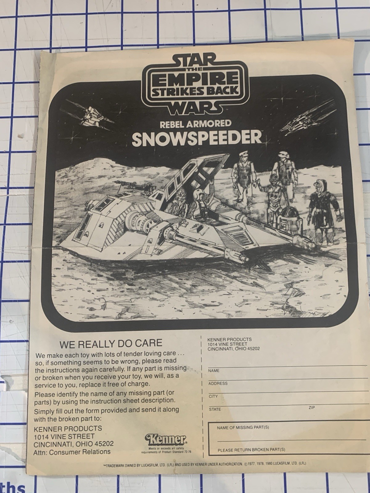 Rebel Armored Snowspeeder sold