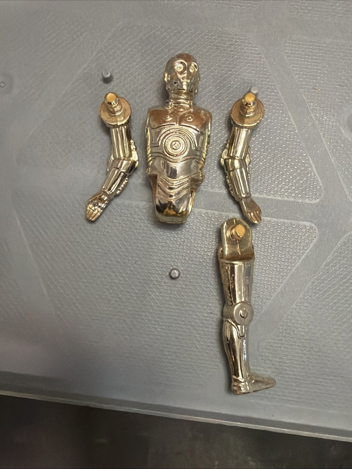 C-3PO (See-Threepio)  with removable limbs sold