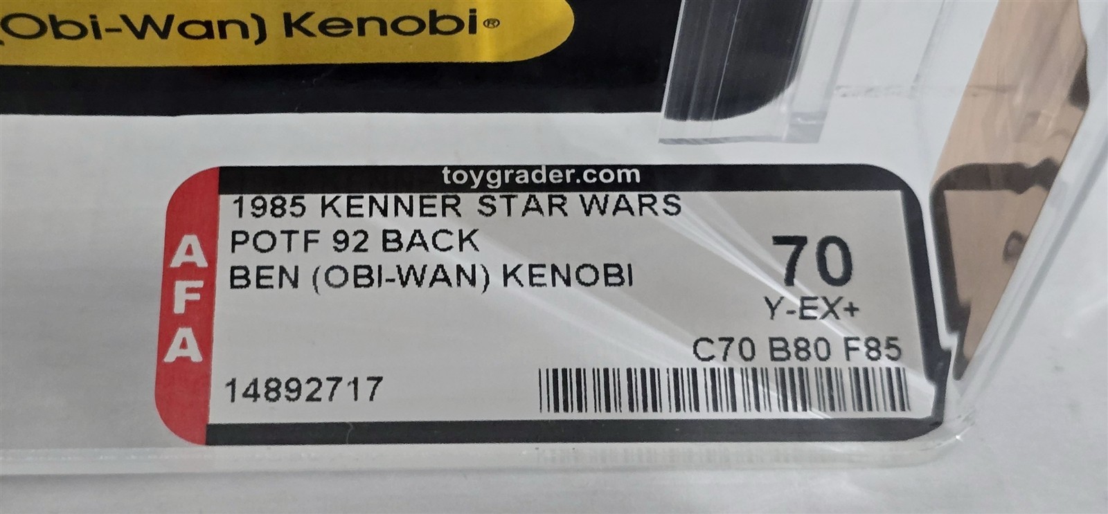 Ben (Obi-Wan) Kenobi sold