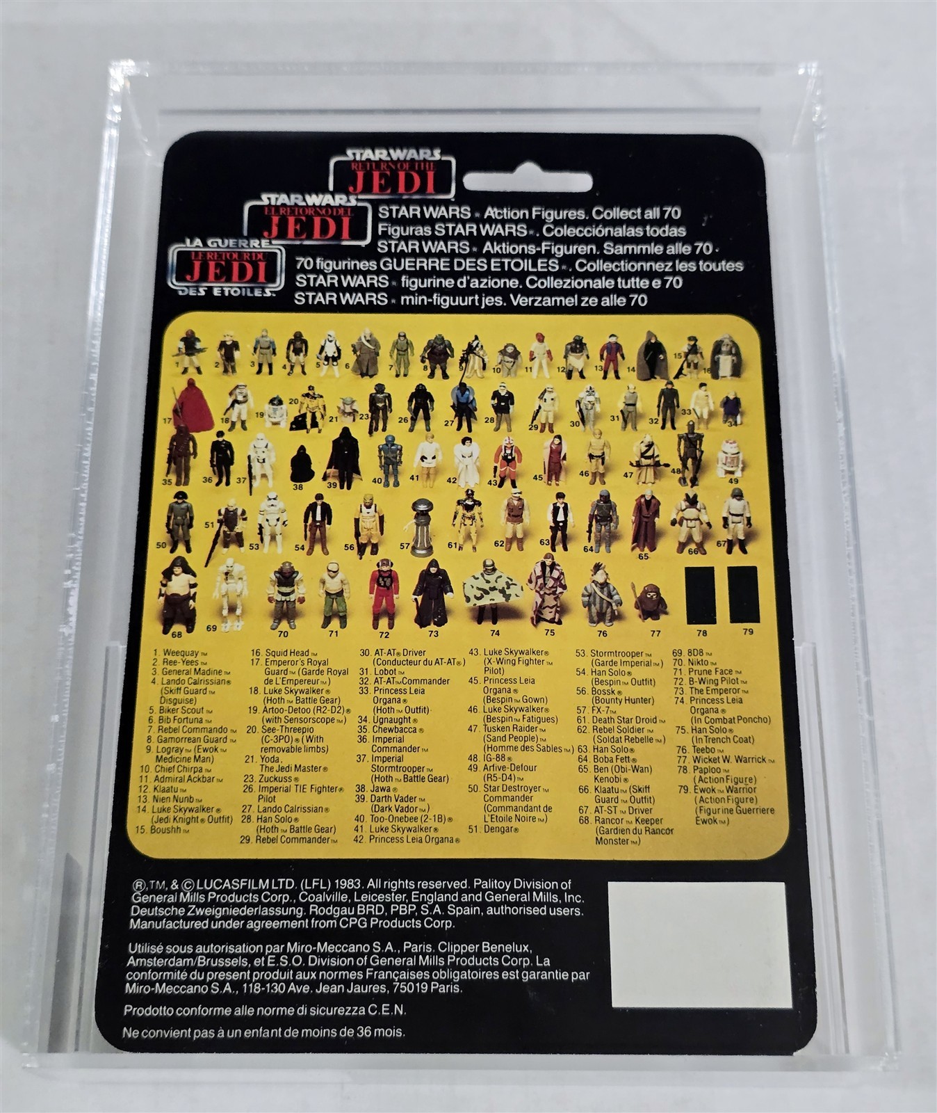 Ben (Obi-Wan) Kenobi sold