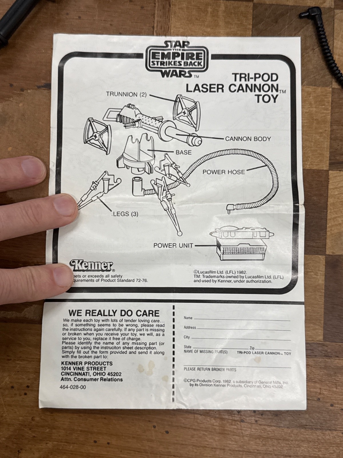 Tri-Pod Laser Cannon sold