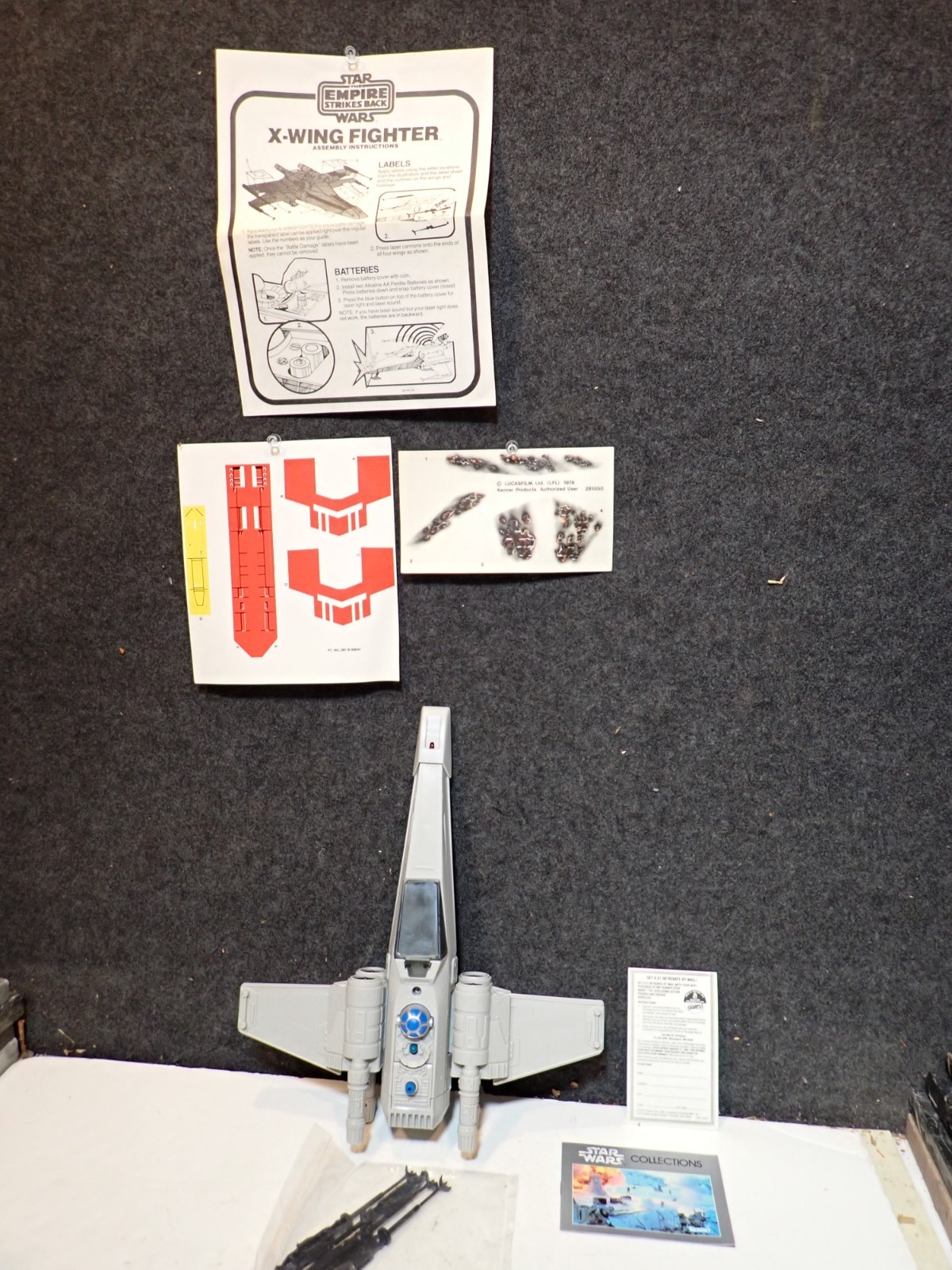X-Wing Fighter (Battle Damaged) sold