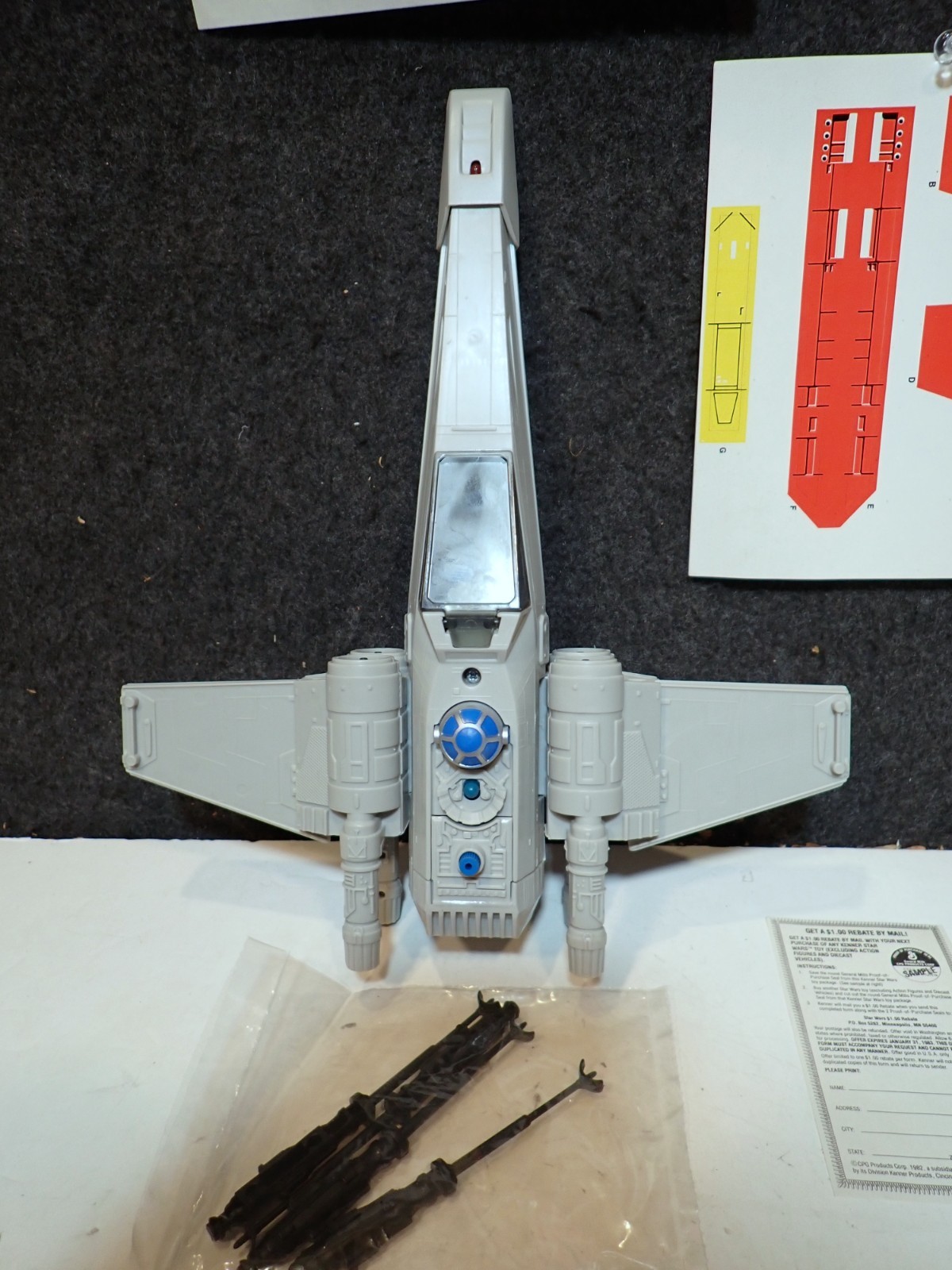 X-Wing Fighter (Battle Damaged) sold