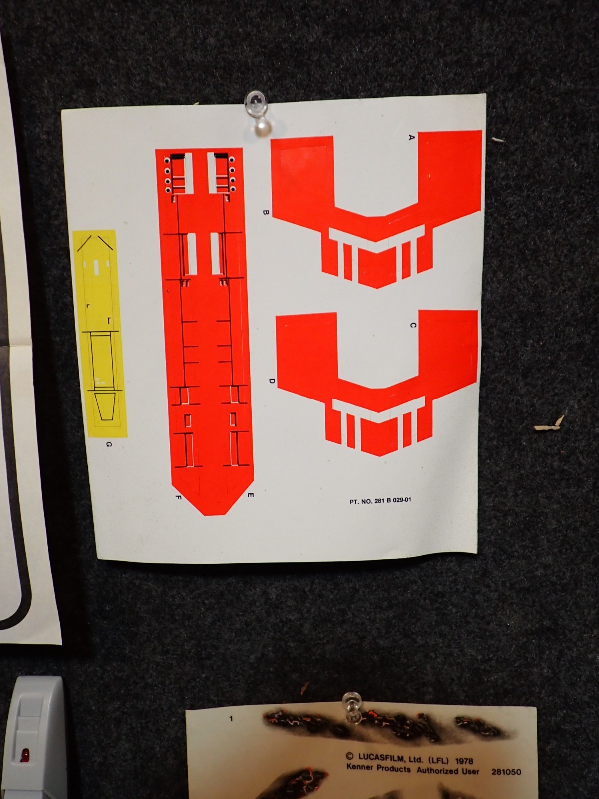 X-Wing Fighter (Battle Damaged) sold
