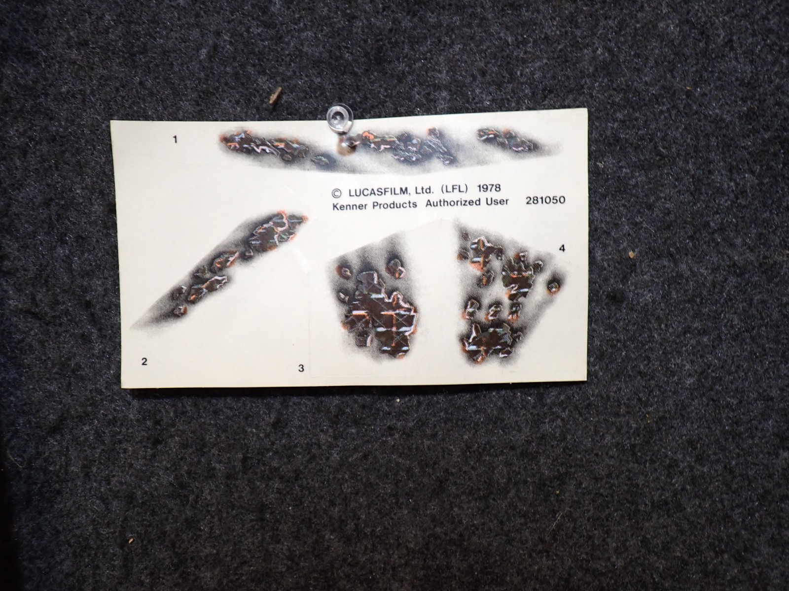 X-Wing Fighter (Battle Damaged) sold