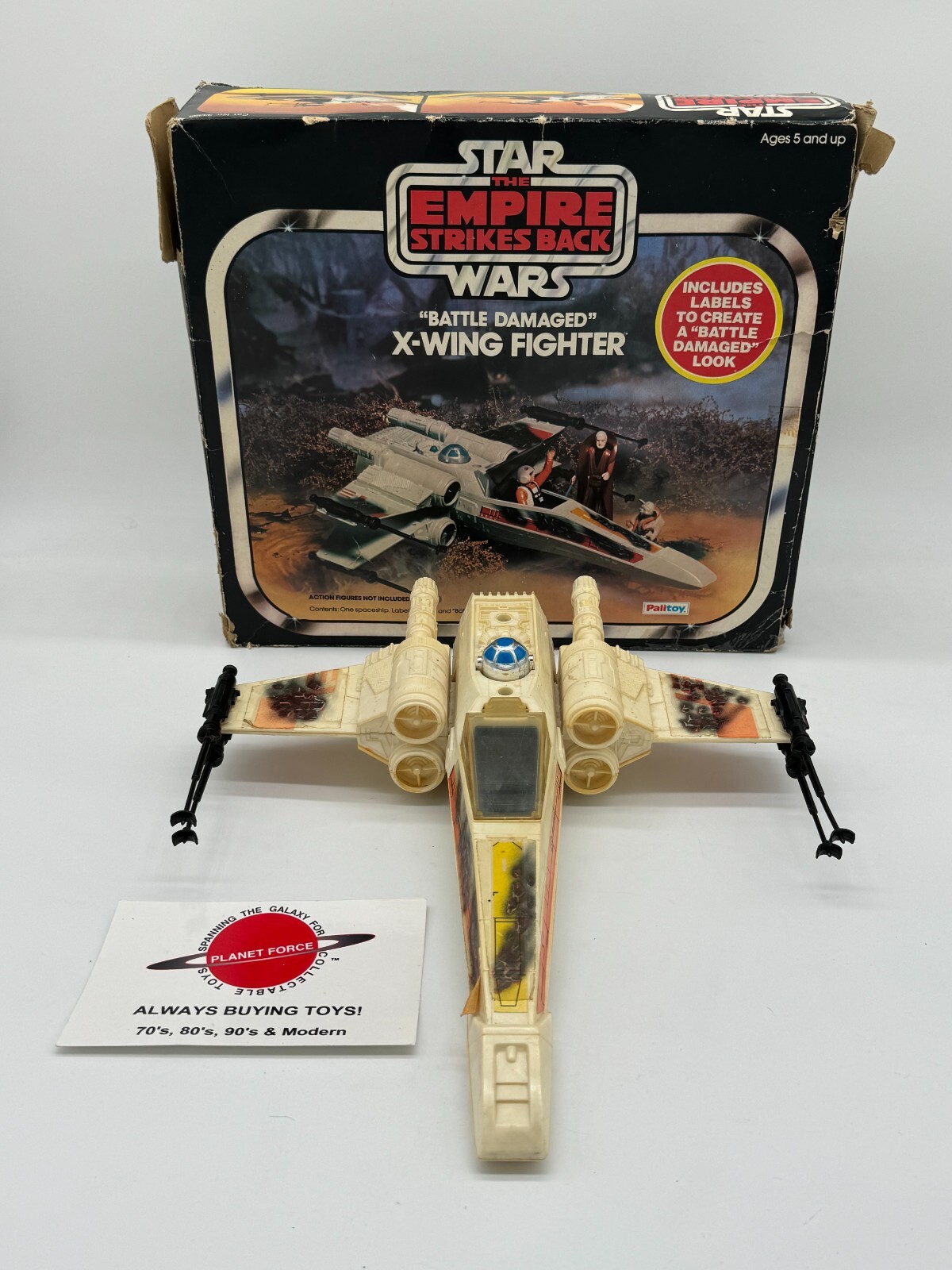 X-Wing Fighter (Battle Damaged) sold