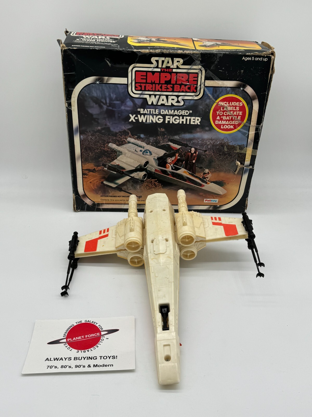 X-Wing Fighter (Battle Damaged) sold