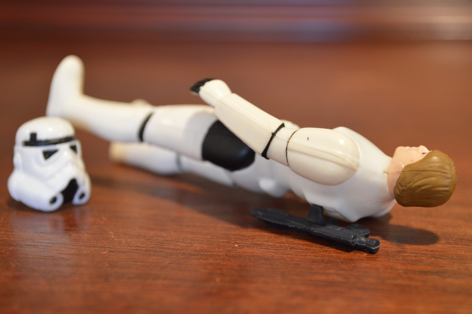 Luke Skywalker (Imperial Stormtrooper Outfit) sold