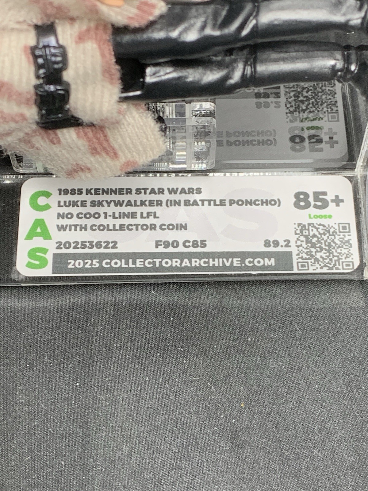 Luke Skywalker (In Battle Poncho) sold