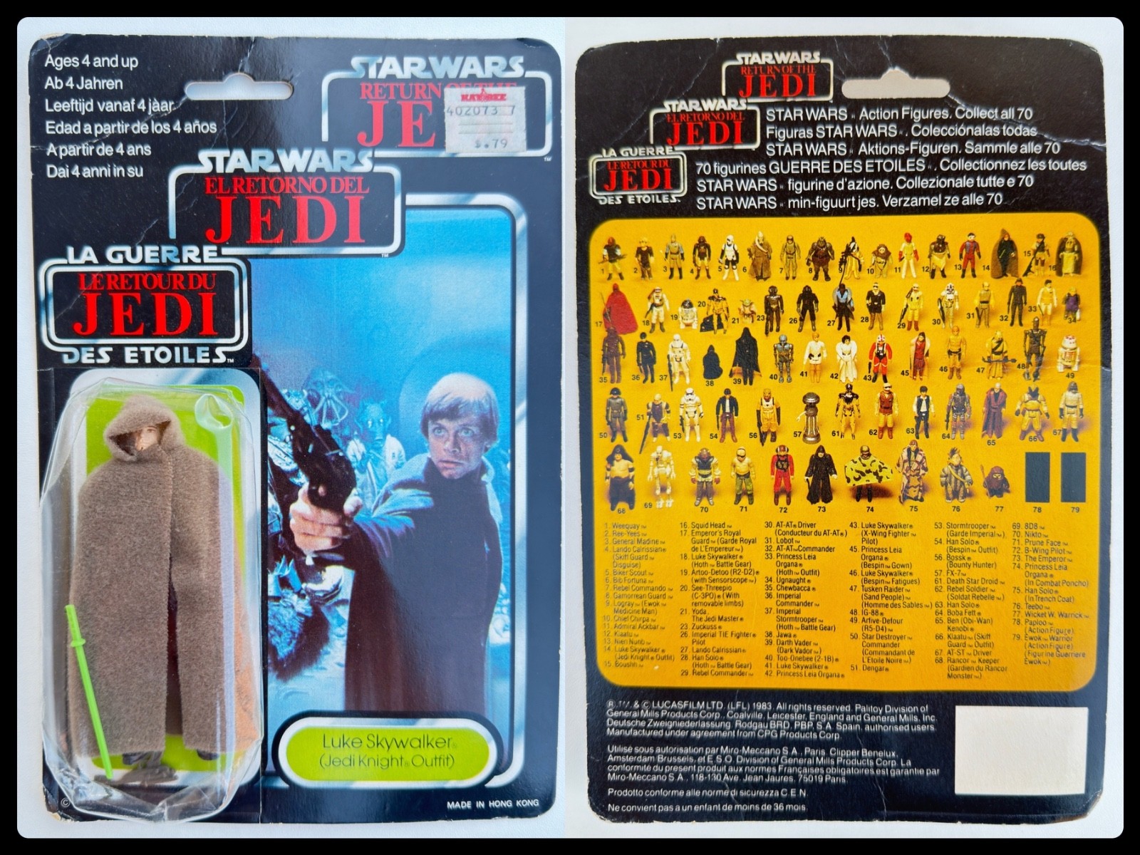Luke Skywalker (Jedi Knight Outfit) sold