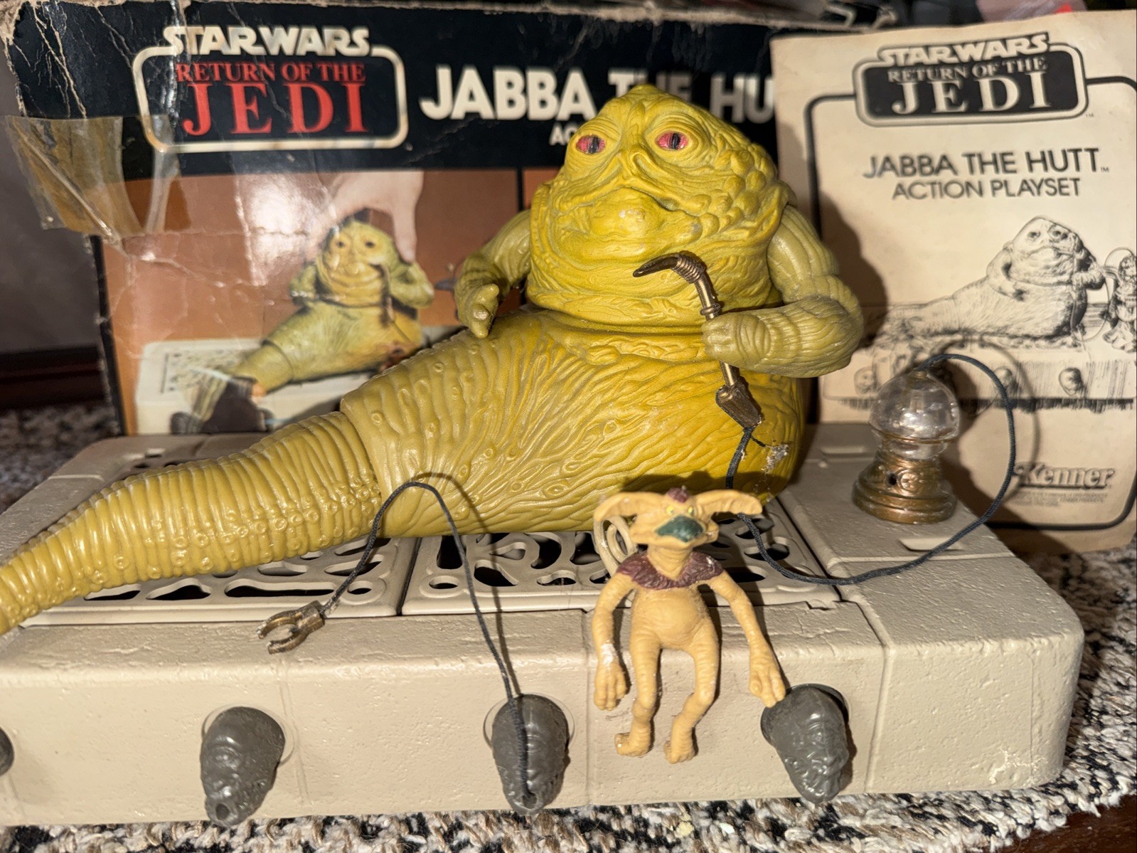 Jabba the Hutt Action Playset sold