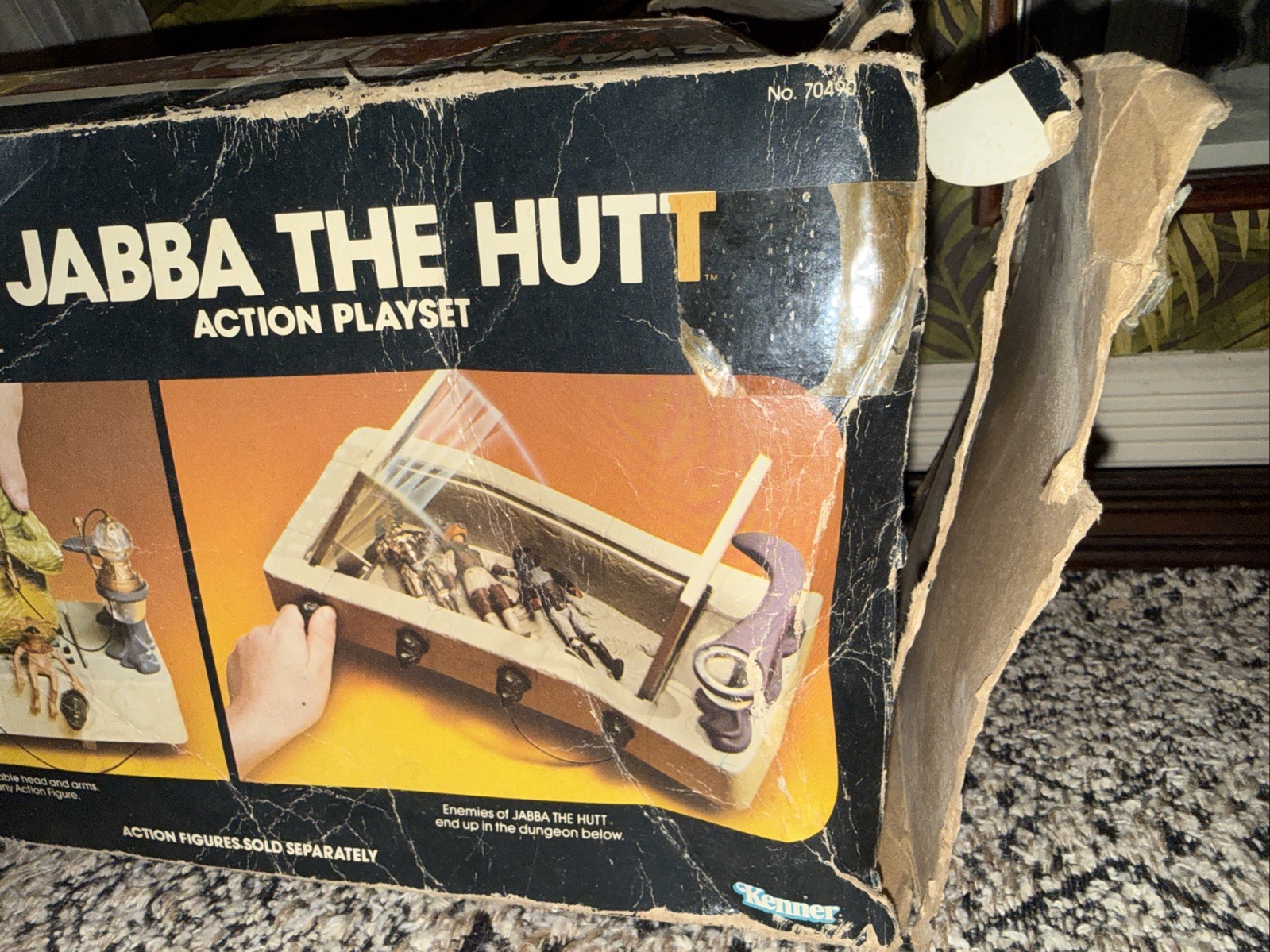 Jabba the Hutt Action Playset sold