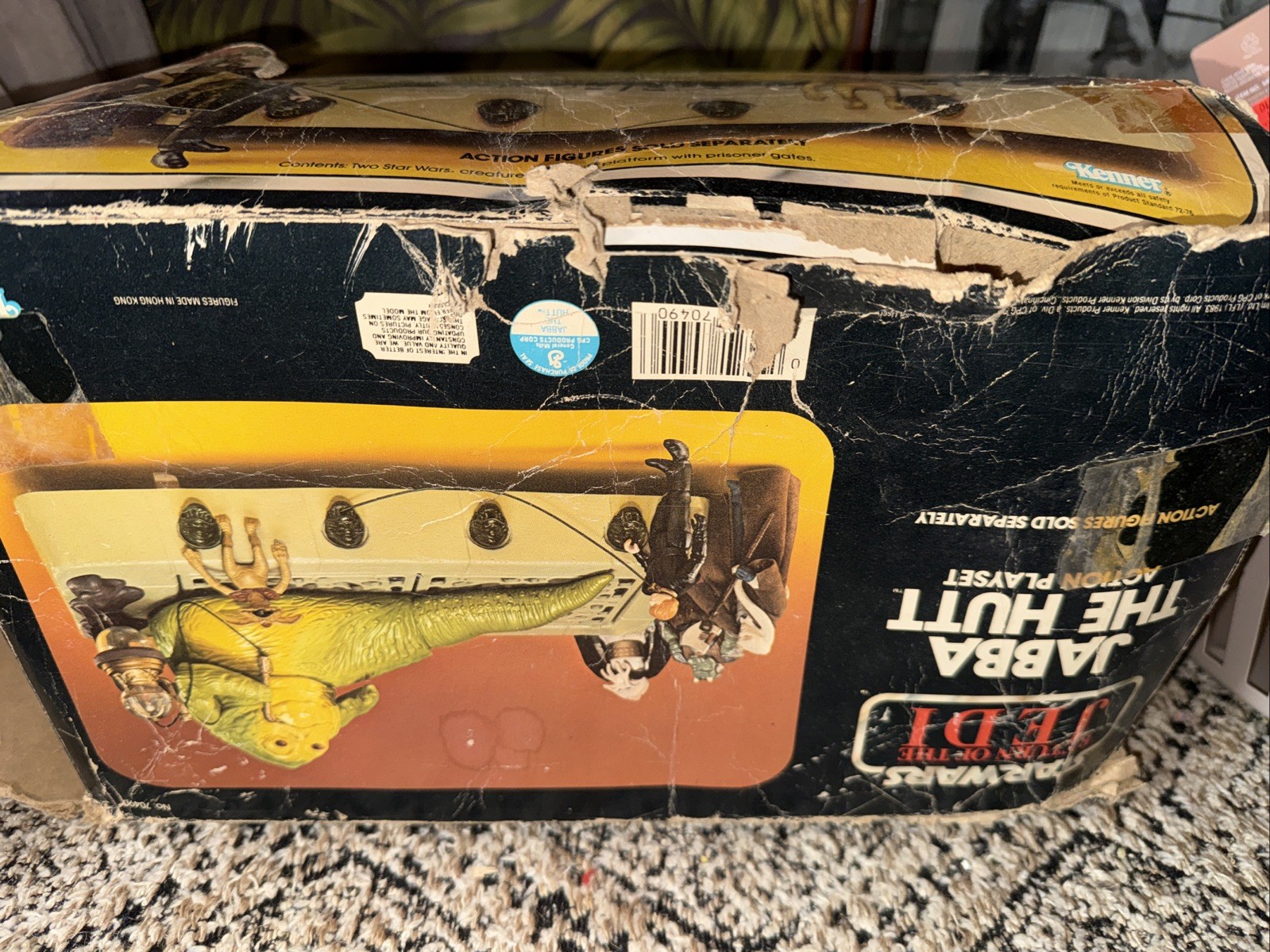 Jabba the Hutt Action Playset sold