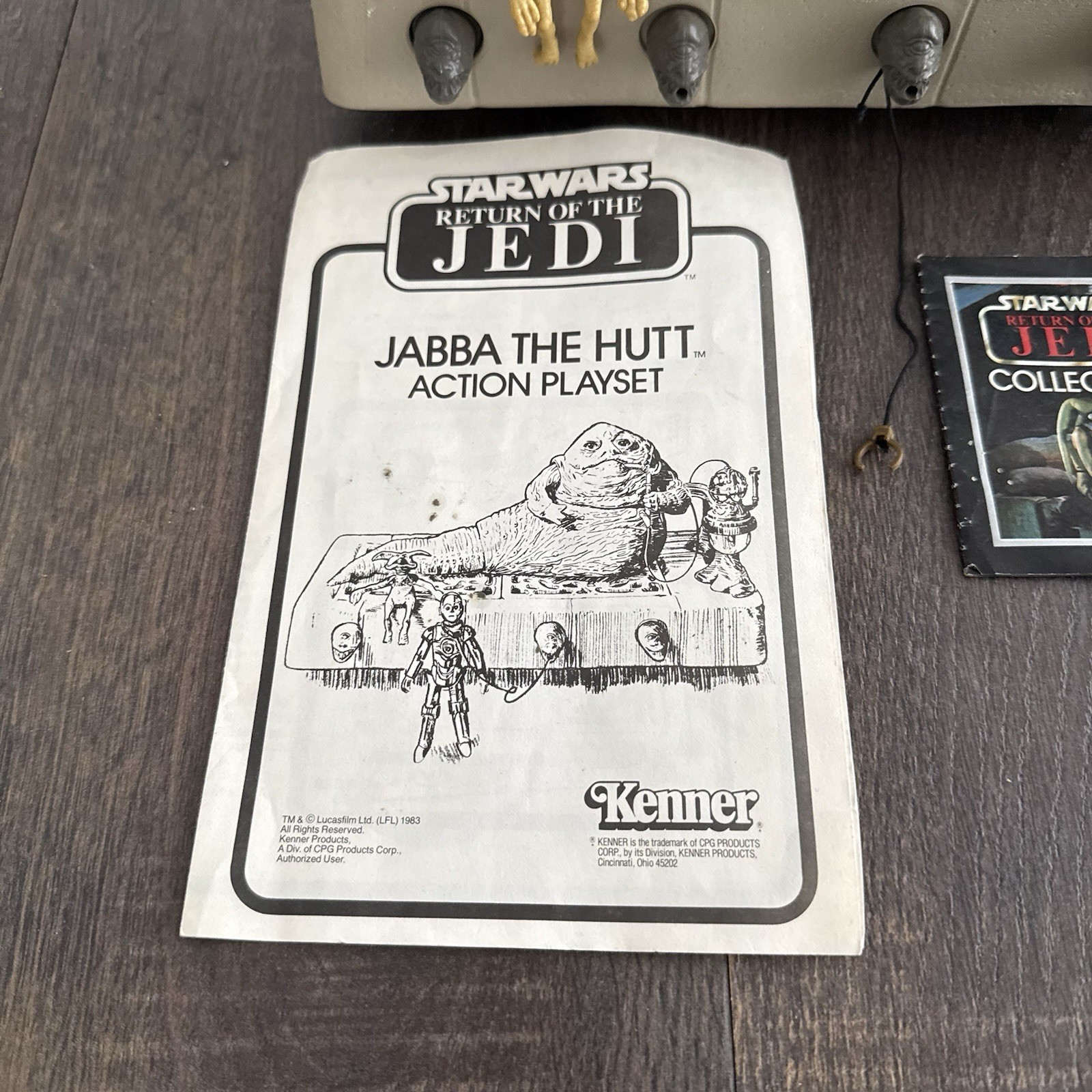 Jabba the Hutt Action Playset sold