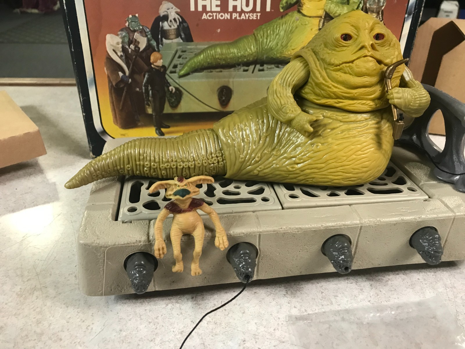 Jabba the Hutt Action Playset sold