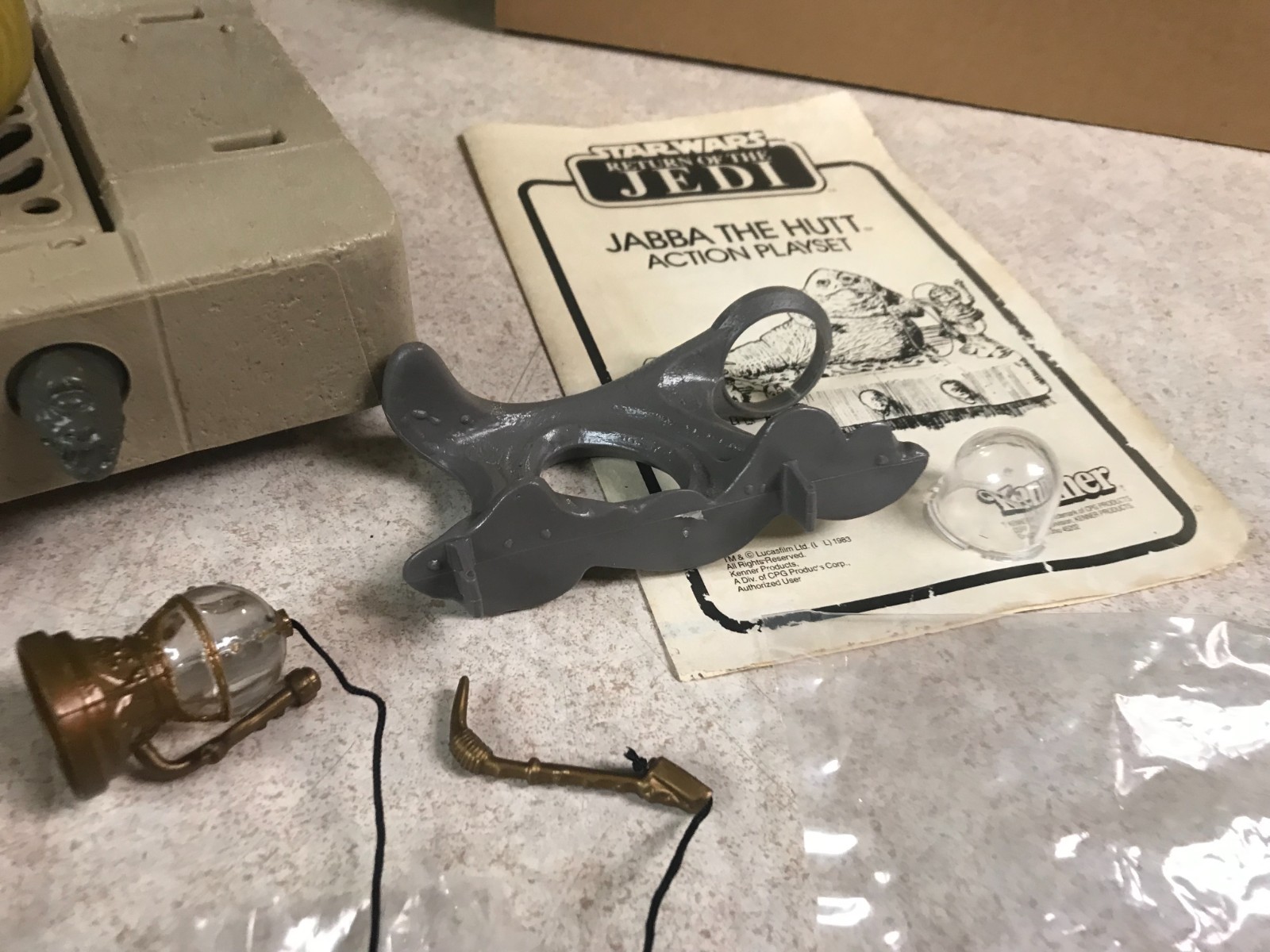 Jabba the Hutt Action Playset sold