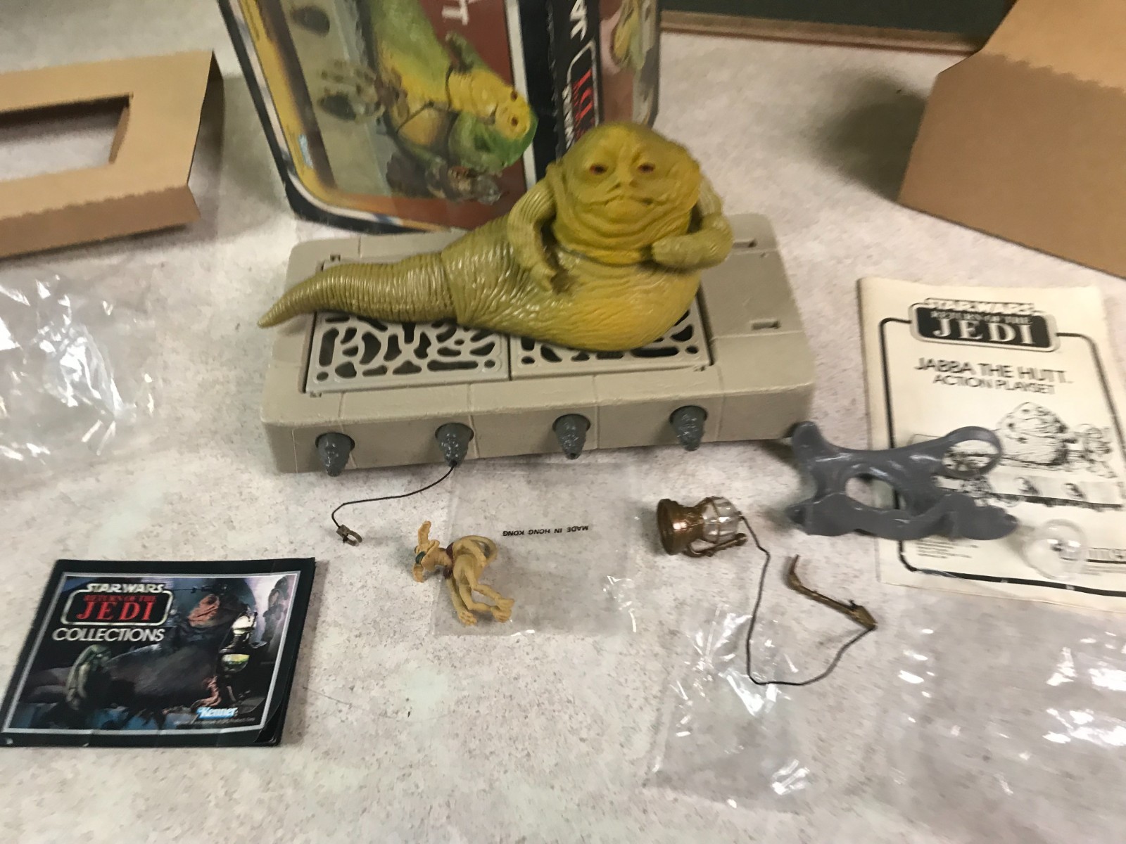 Jabba the Hutt Action Playset sold