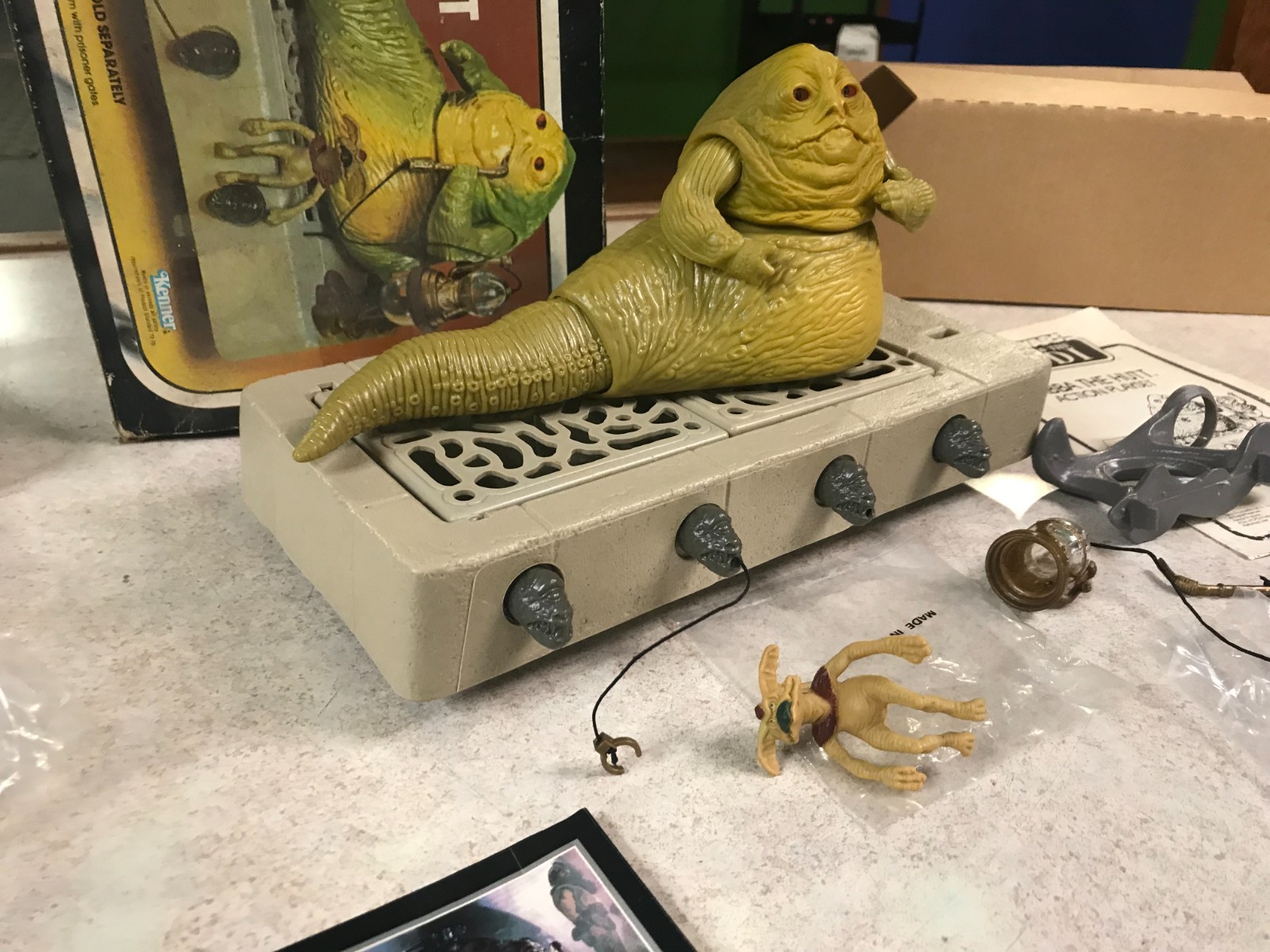Jabba the Hutt Action Playset sold