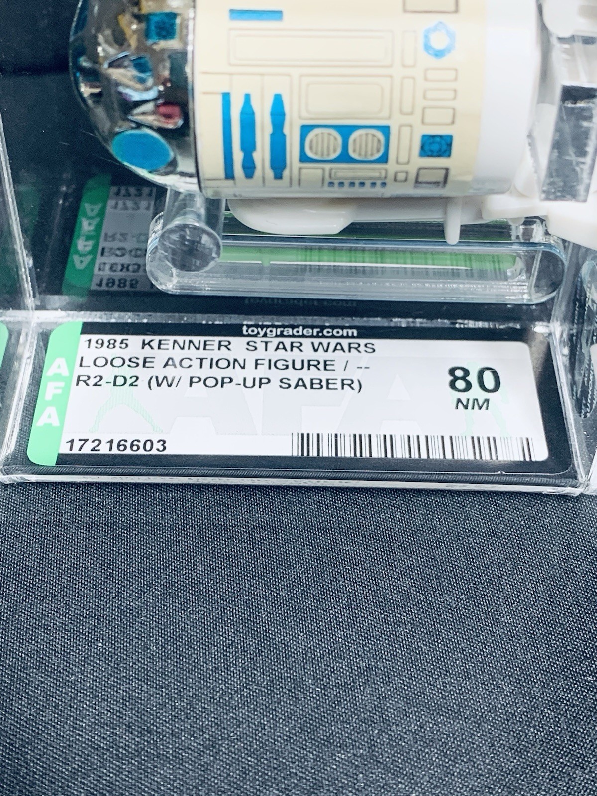 R2-D2 (Artoo-Detoo) with pop-up Lightsaber sold