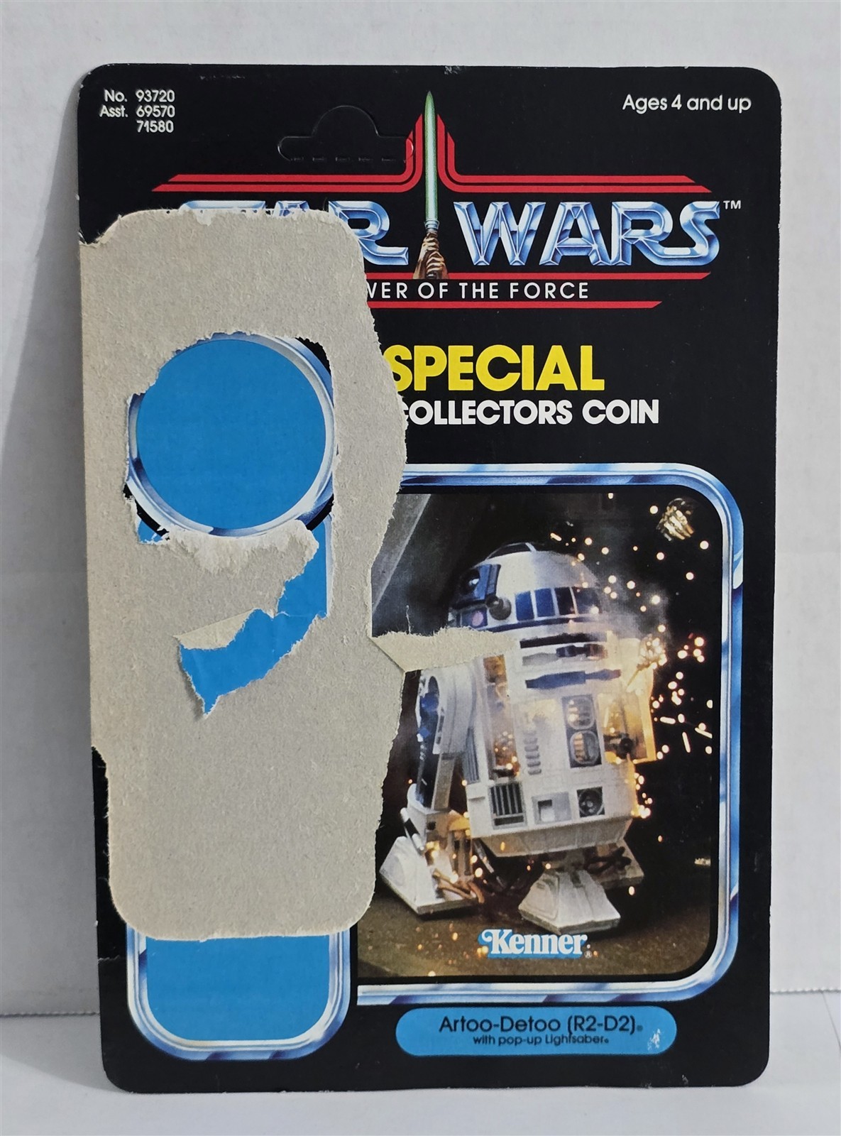 R2-D2 (Artoo-Detoo) with pop-up Lightsaber sold