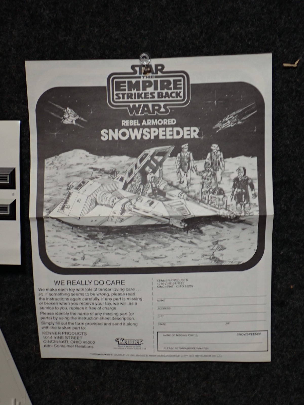 Rebel Armored Snowspeeder sold