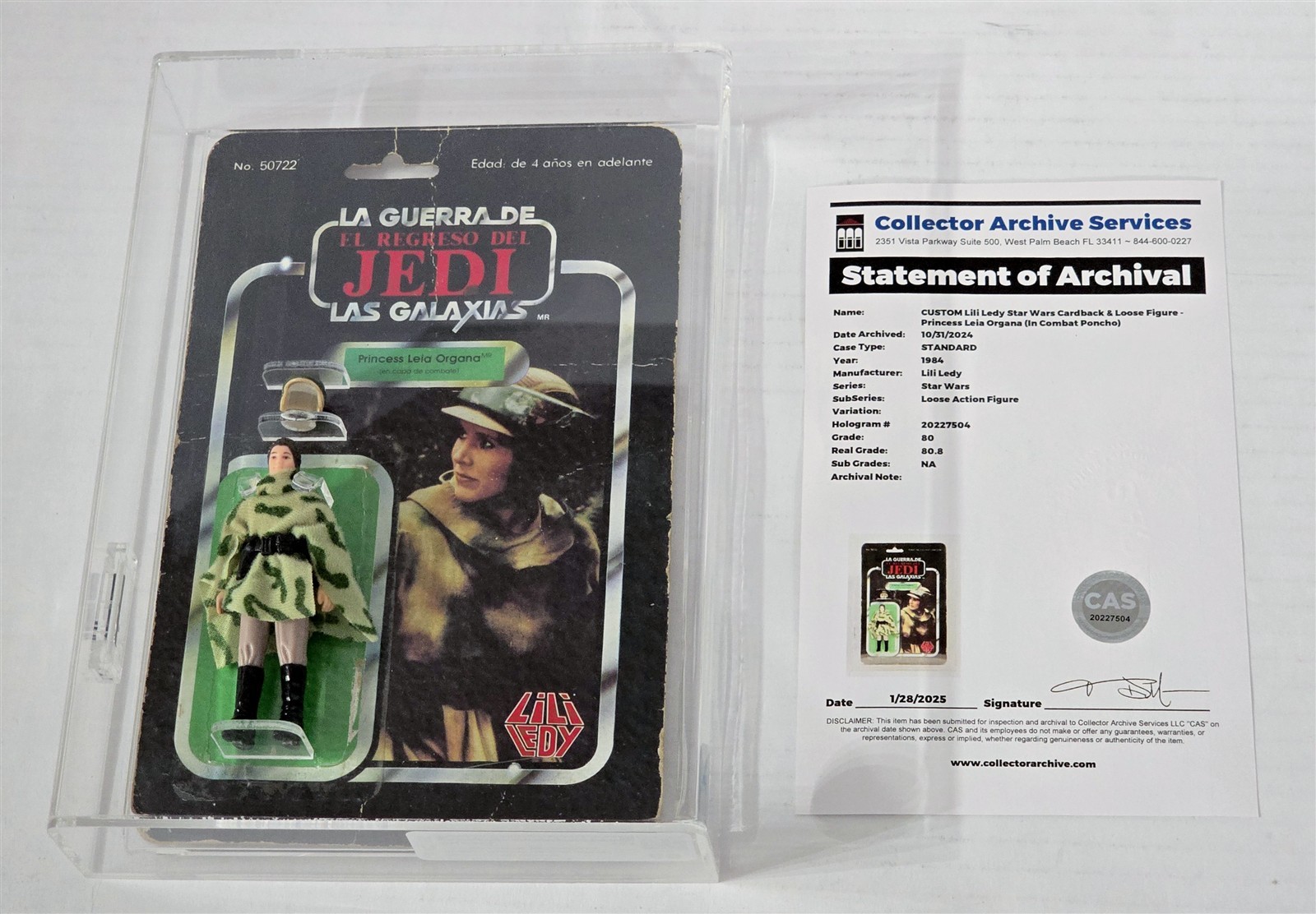 Princess Leia Organa (In Combat Poncho) sold