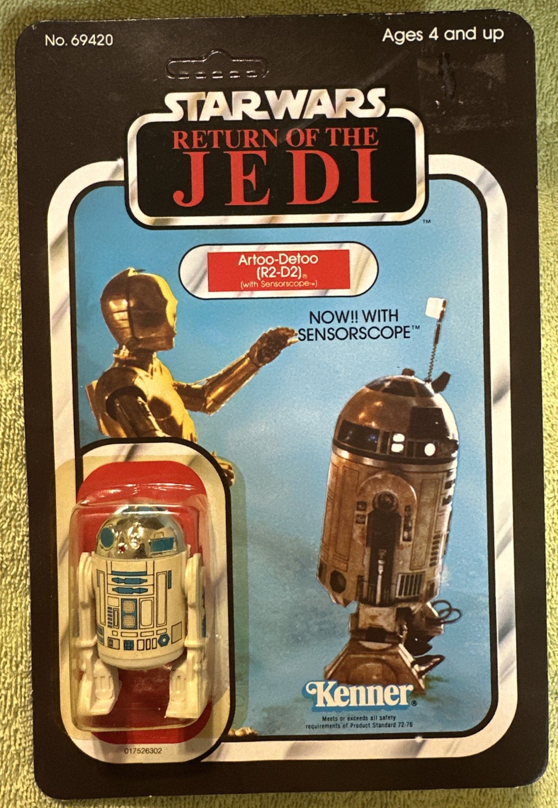 R2-D2 (Artoo-Detoo) (with Sensorscope) sold