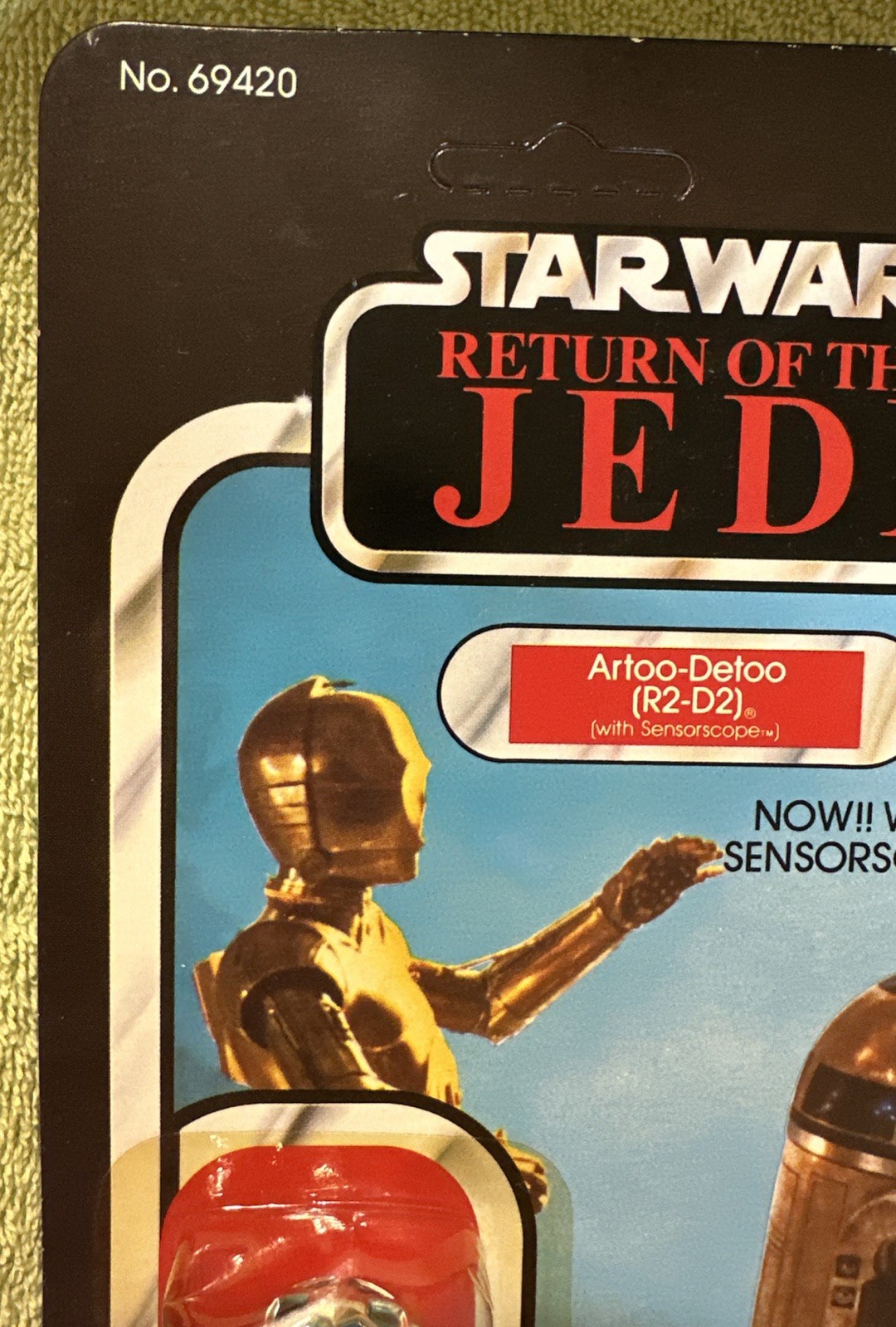 R2-D2 (Artoo-Detoo) (with Sensorscope) sold