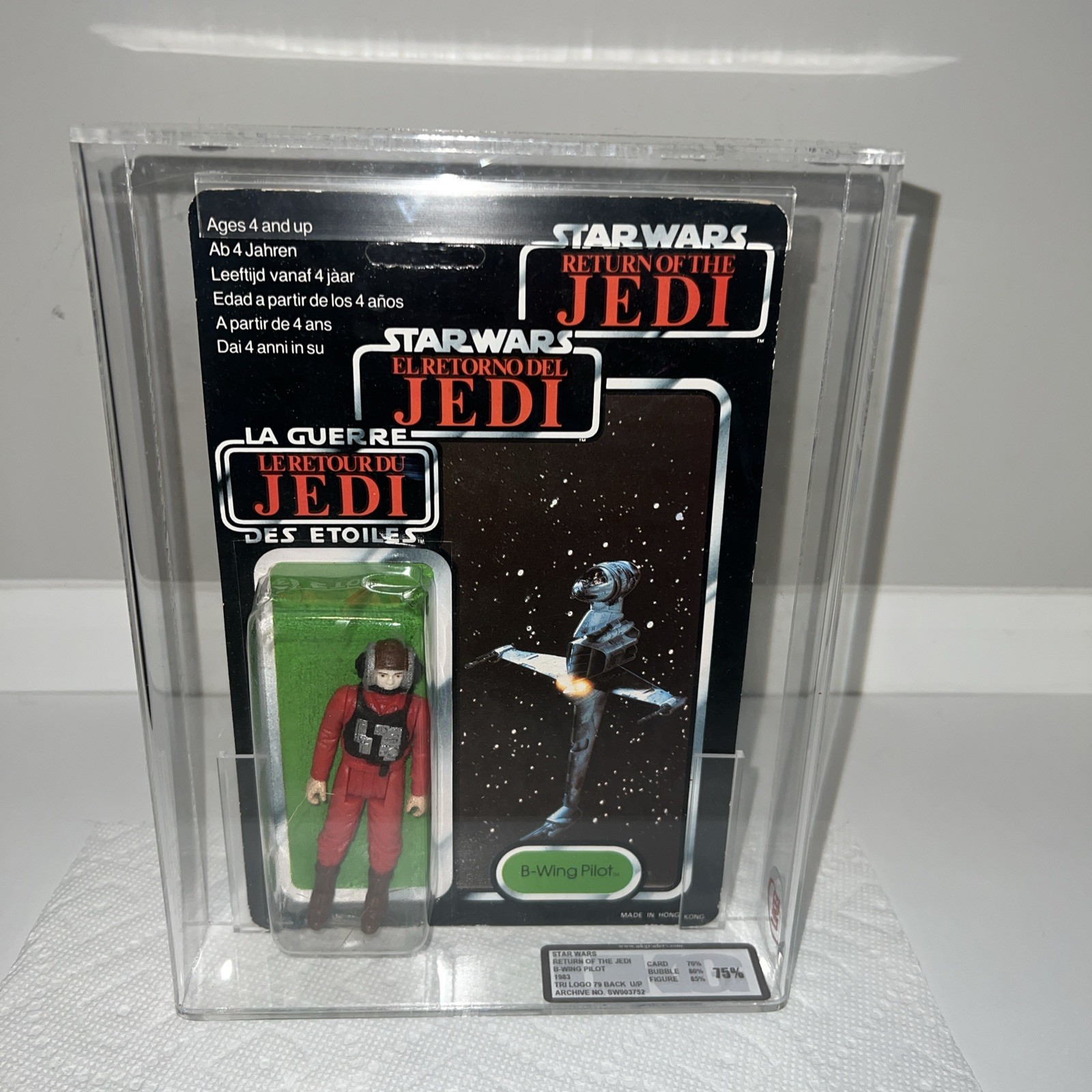 B-Wing Pilot sold