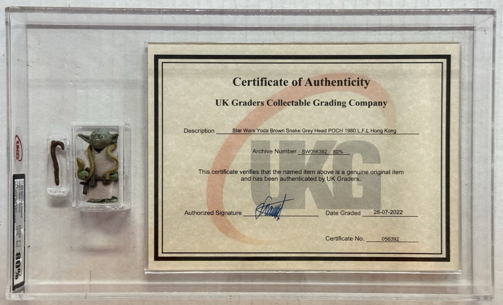 Yoda, The Jedi Master sold