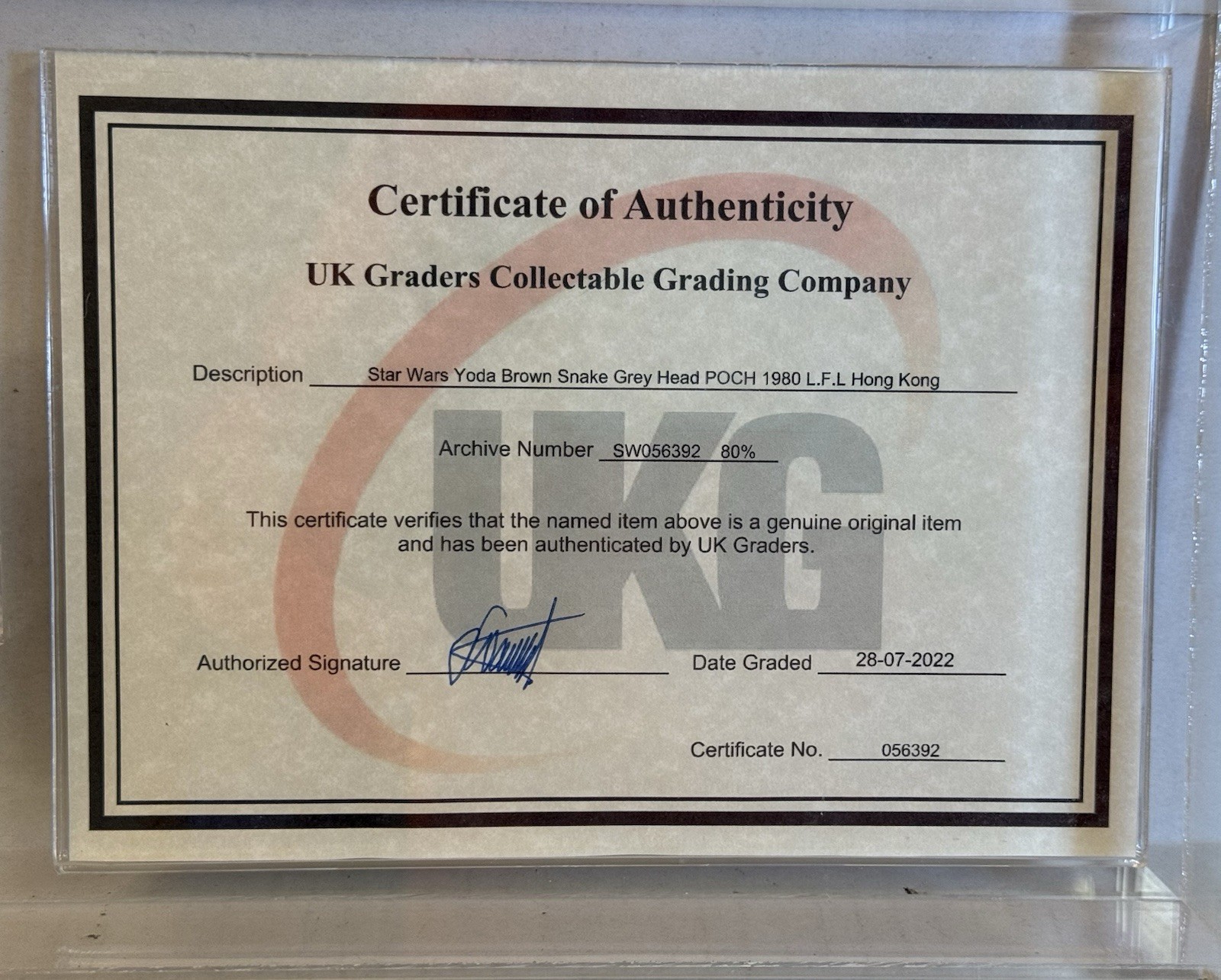 Yoda, The Jedi Master sold