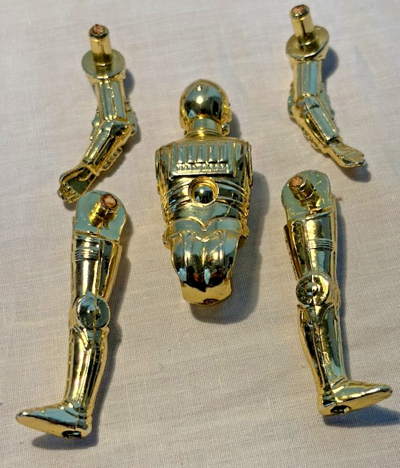 C-3PO (See-Threepio)  with removable limbs sold