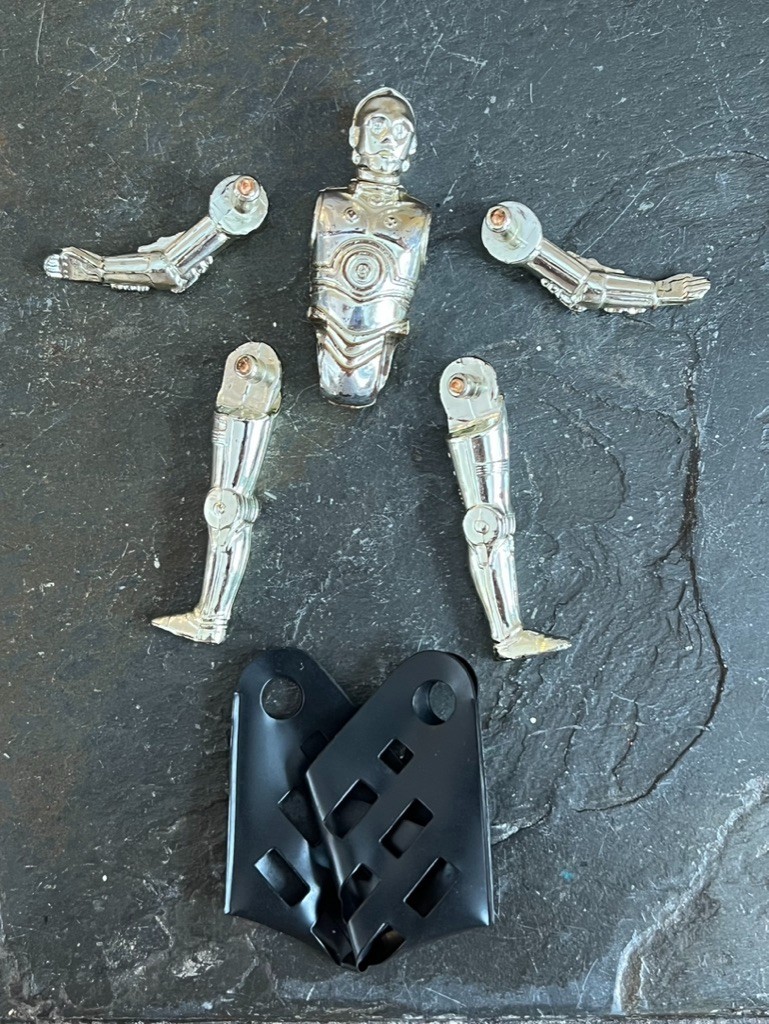 C-3PO (See-Threepio)  with removable limbs sold