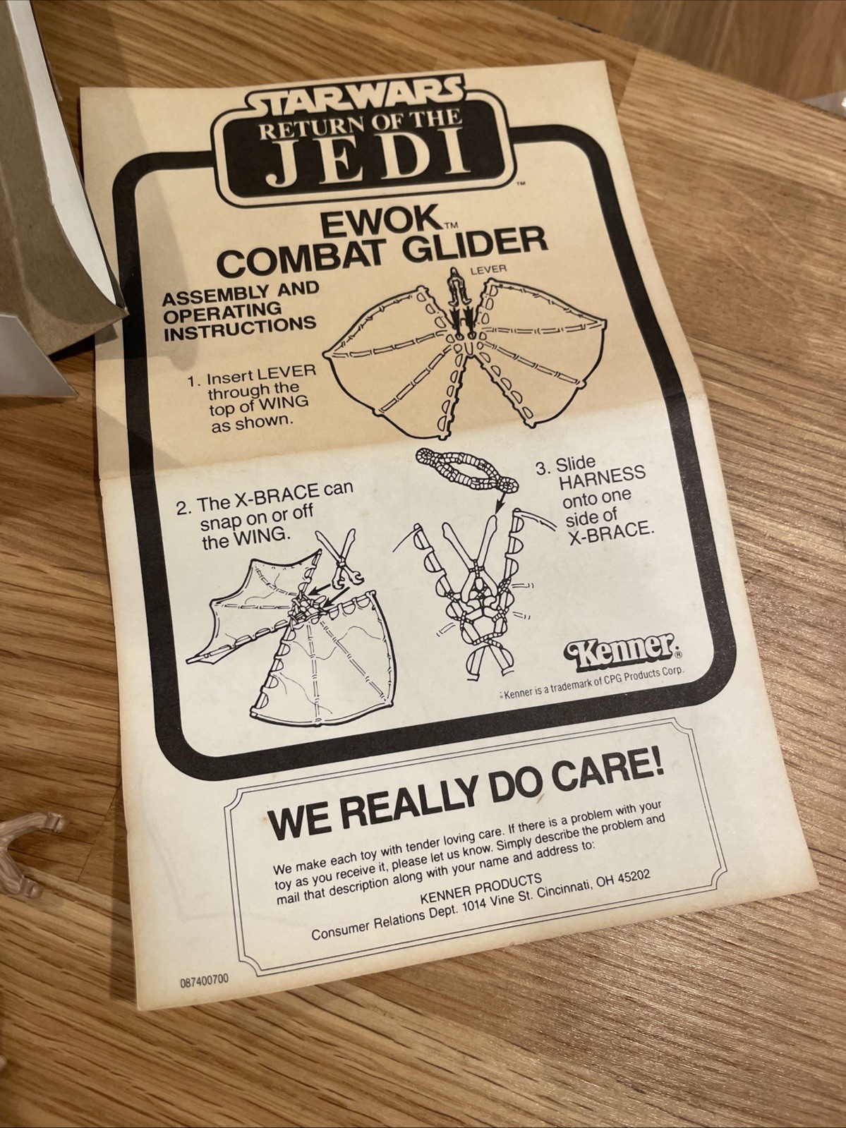 Ewok Combat Glider sold