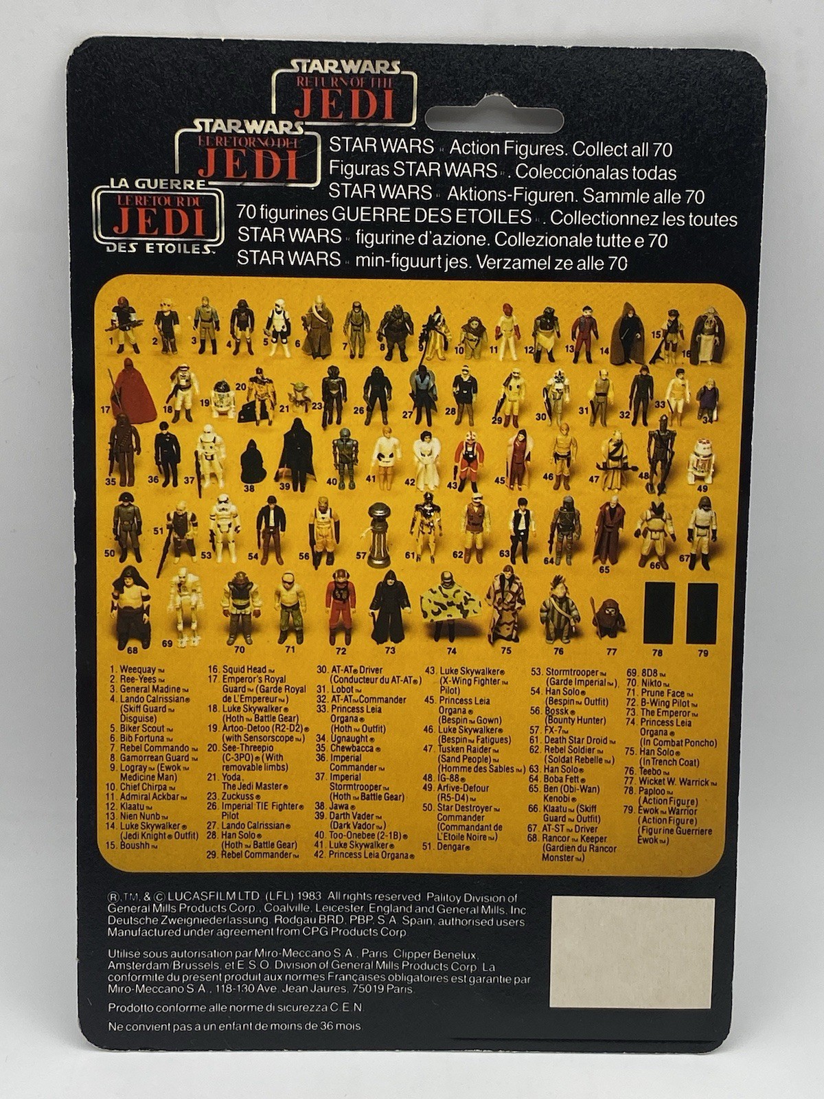 Logray (Ewok Medicine Man) sold