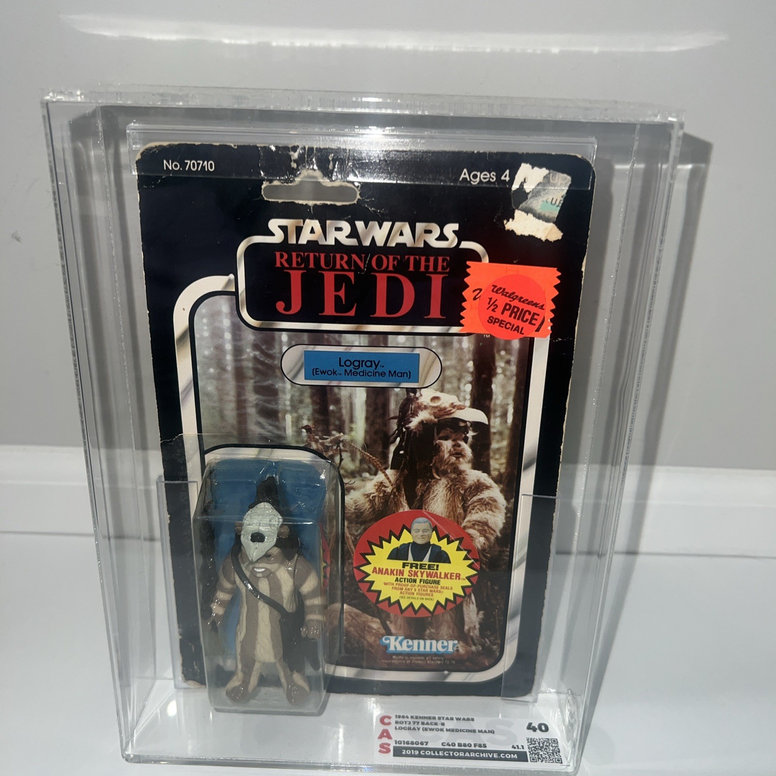 Logray (Ewok Medicine Man) sold