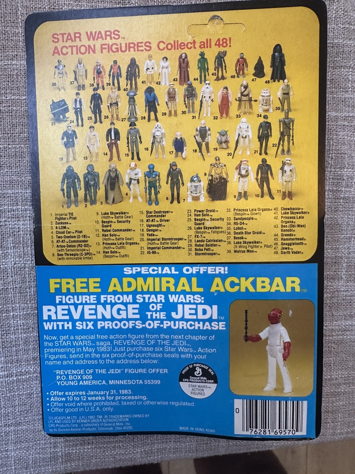 Luke Skywalker (Hoth Battle Gear) sold