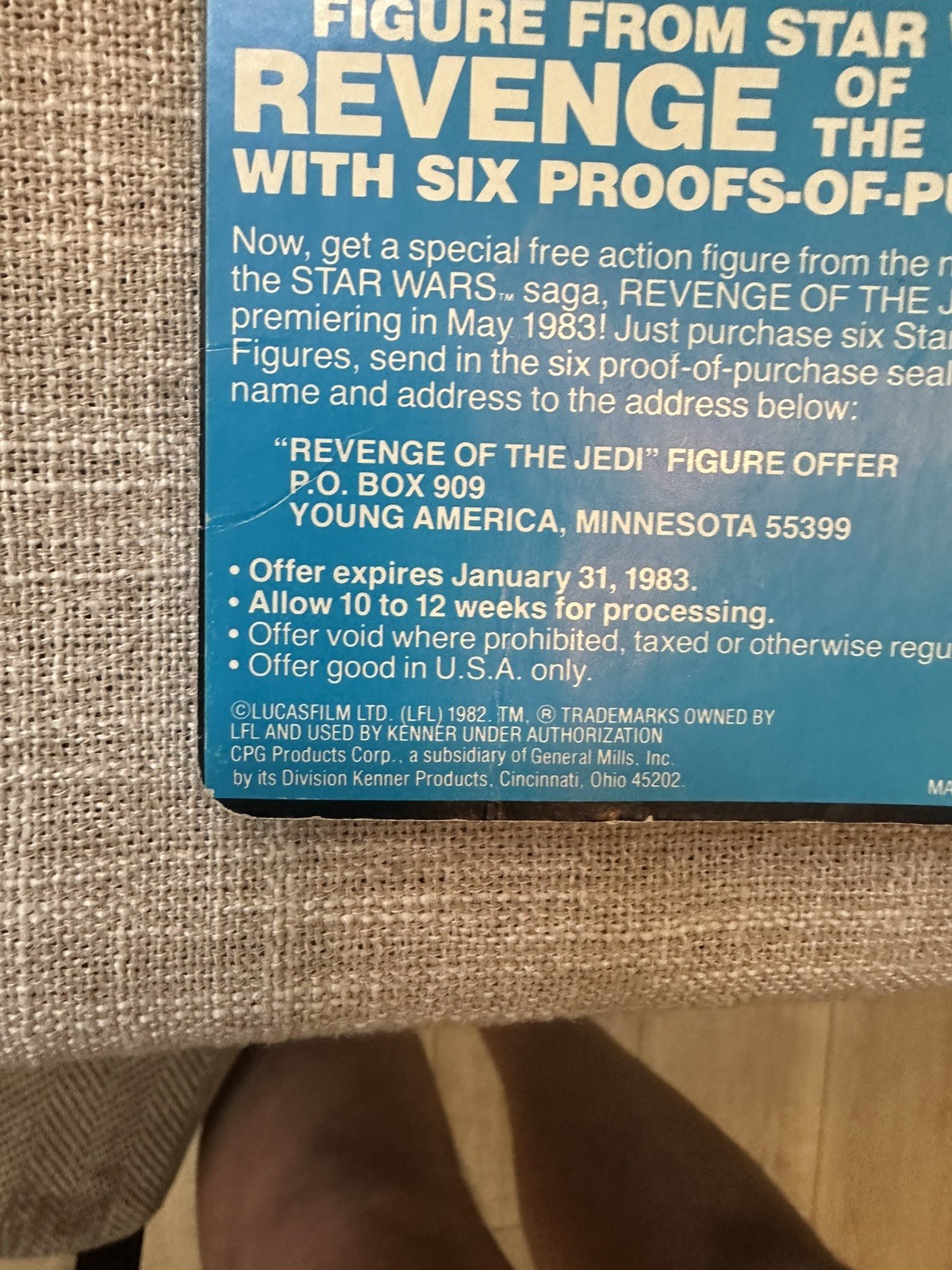 Luke Skywalker (Hoth Battle Gear) sold