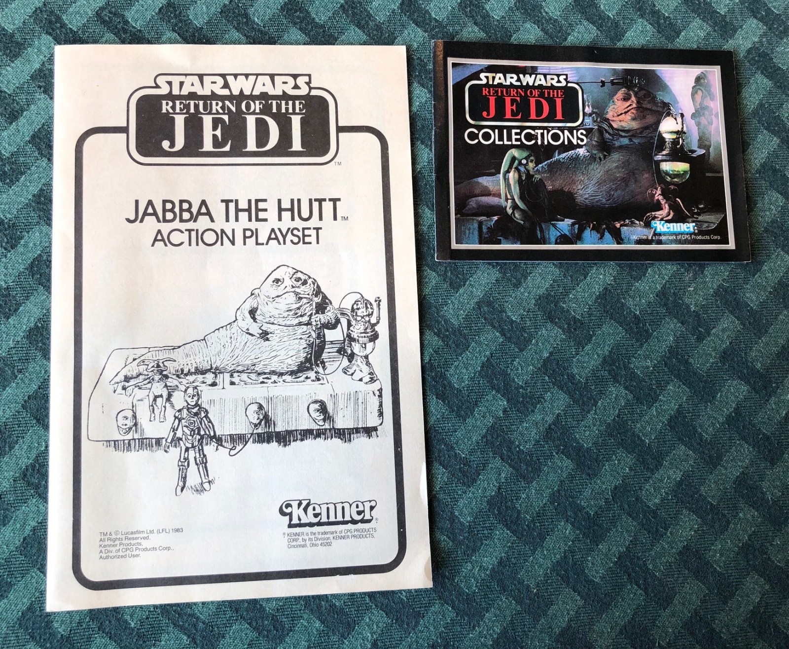 Jabba the Hutt Action Playset sold